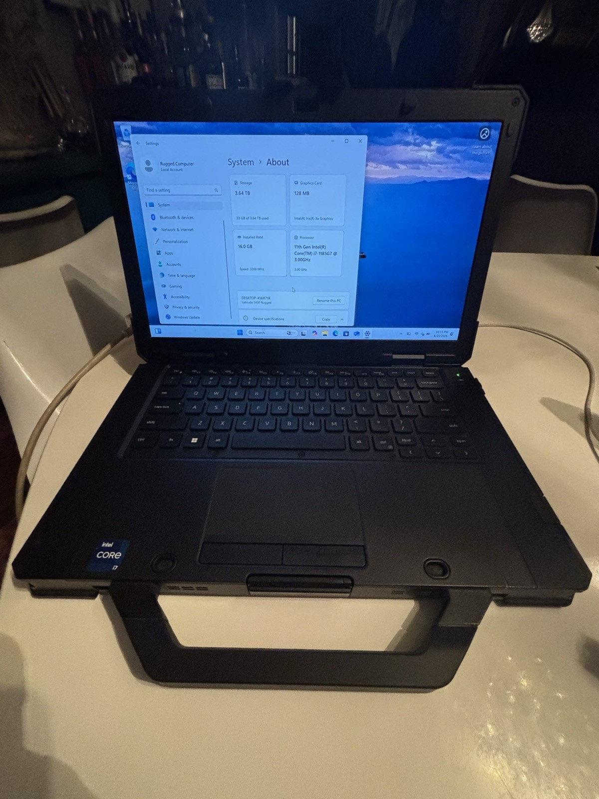 Dell 14 Rugged 5430 i7-1185G7, 32gb, 256gb SSD, Win11 Pro Touch