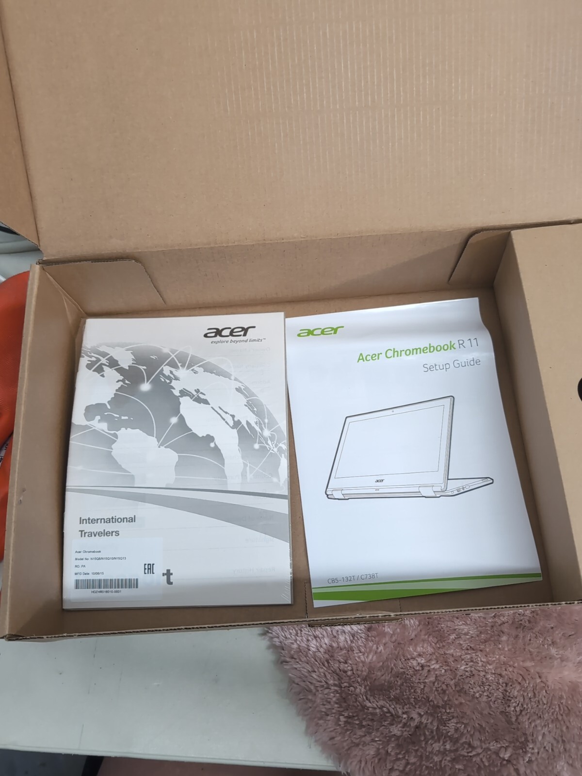 Acer Chromebook R 11 C738T-C5R6, N15Q8 11.6″ Touch-screen 4GG RAM 32GB