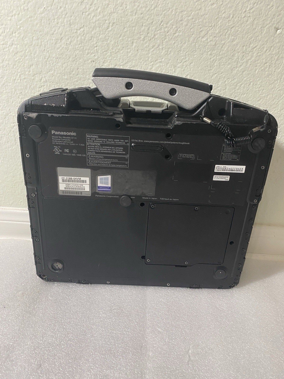 Panasonic Toughbook CF-31 MK6 16GB 512GB 4G LTE GPS NonTouch Ham Radio PLC No AC