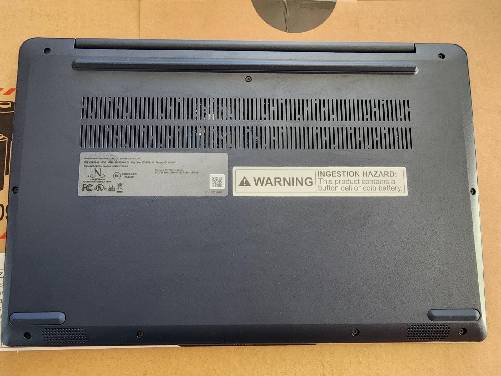 Lenovo Ideapad 1 14IGL7 4GB RAM 128GB eMMC W/ Additional 500GB Drive