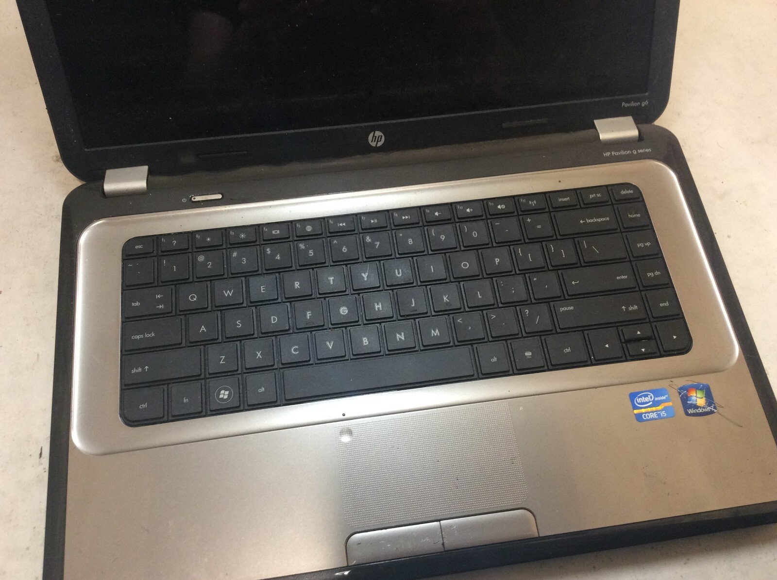 HP Pavilion g6-1c57dx Laptop 15″ Intel Core i5 2nd Gen READ DESCRIPTION -PP