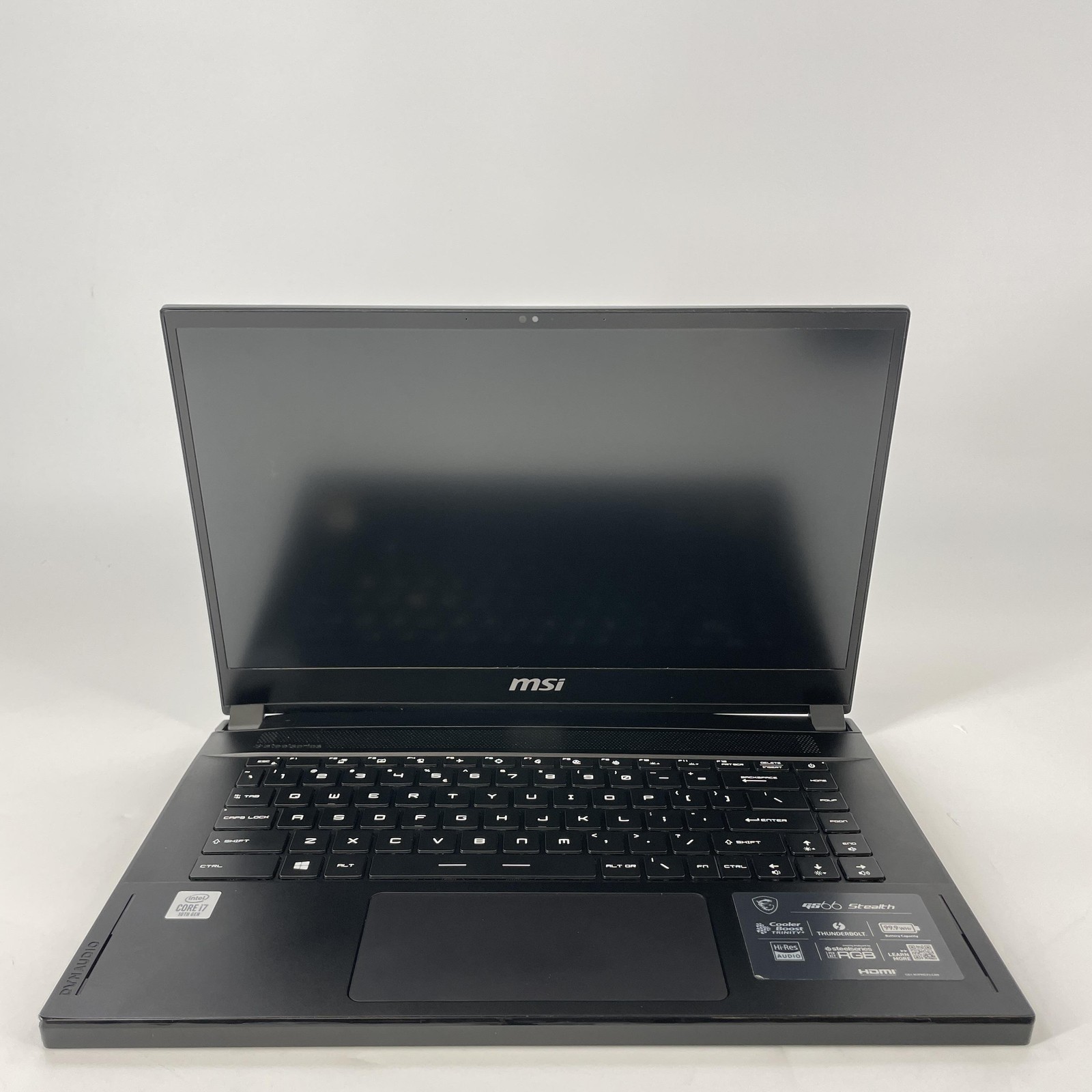 MSI Stealth GS66 15.6 144Hz FHD i7-10750H 2.60GHz 16GB 512GB SSD RTX 2060 Fair