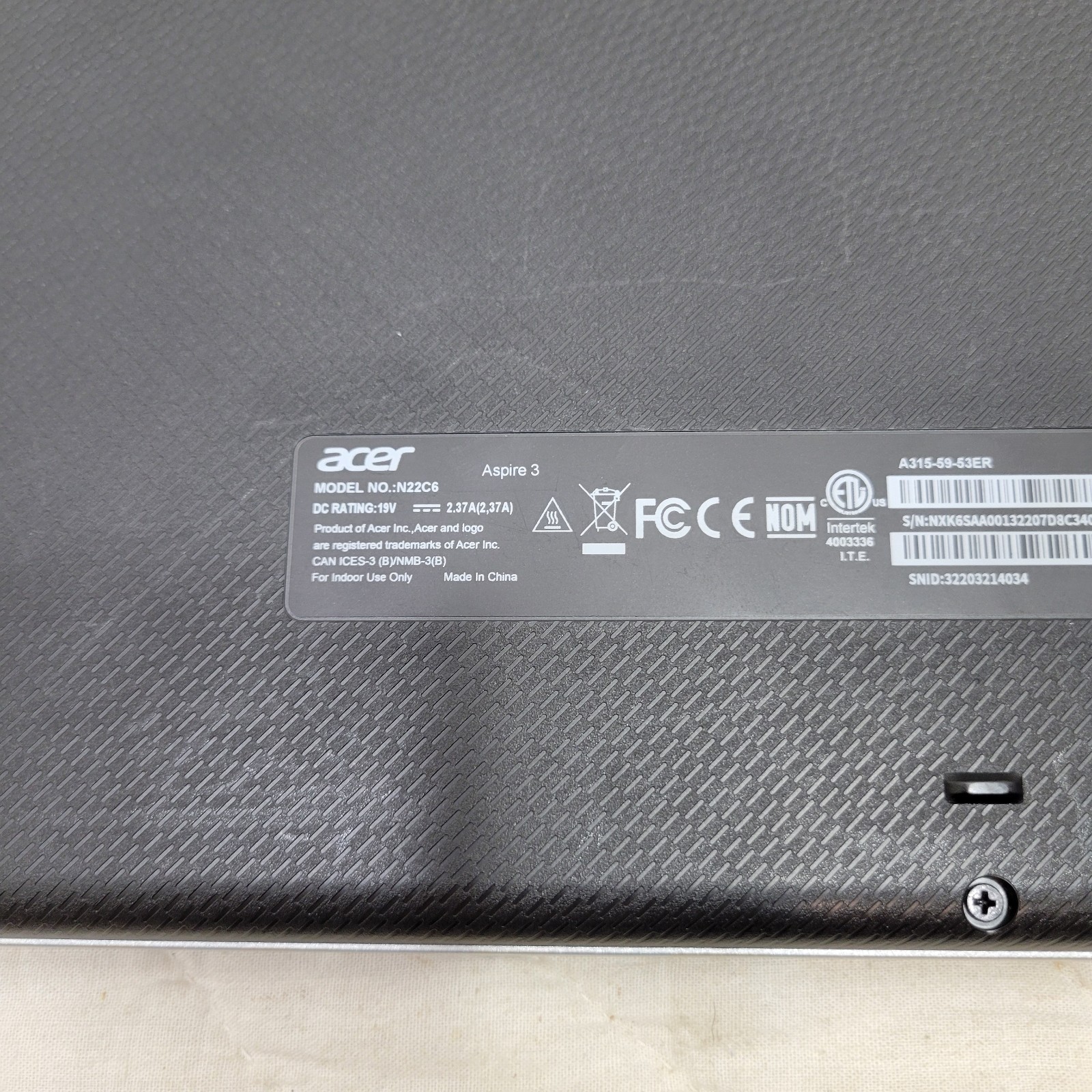 Acer Aspire 3 A315-59 Win 11 Core i5-1235U 1.3GHz 8GB RAM 256GB SSD 15.6″
