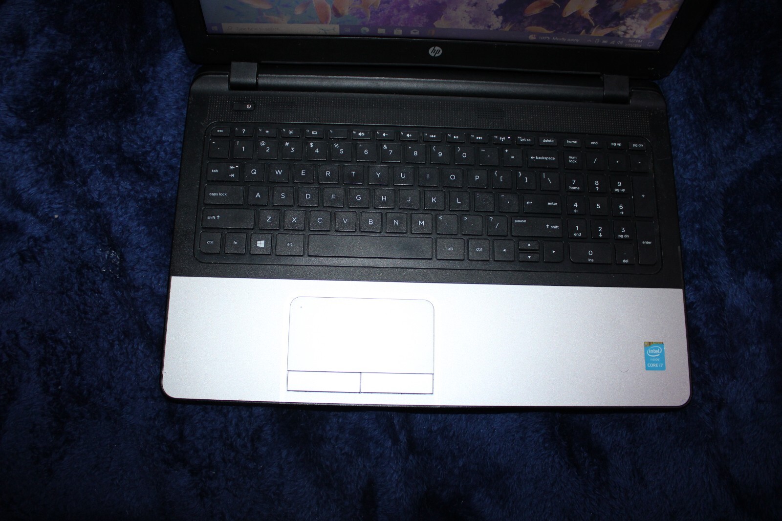 HP 350 G1 Core i7 Laptop 15.6 inch screen