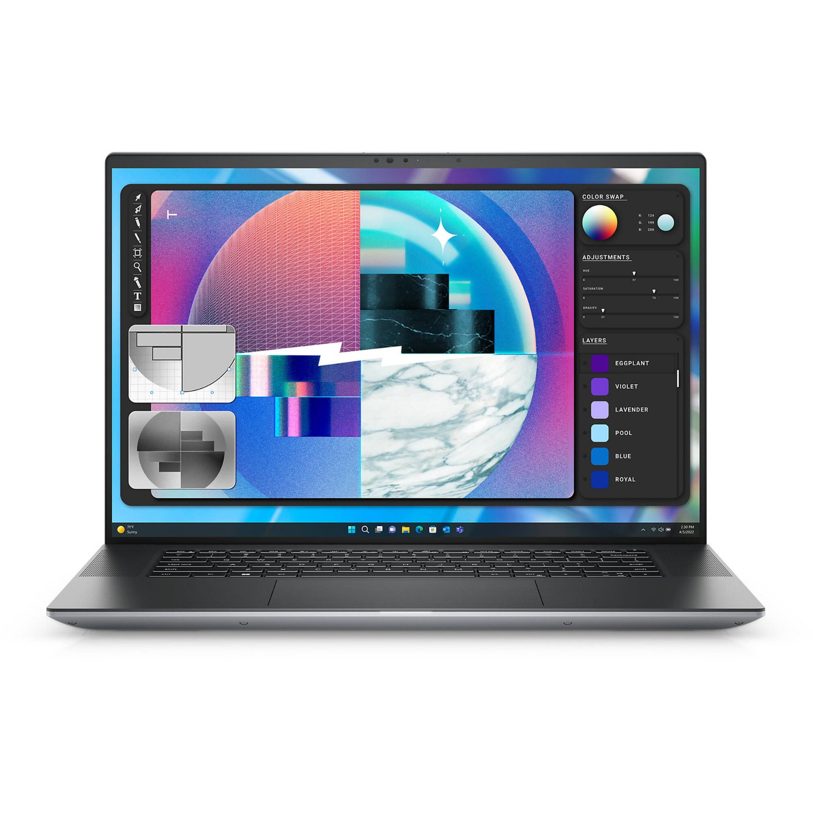 Dell Precision 5680 i7-13800H 64GB RAM 1TB SSD 16″ Touch Win 11 Pro