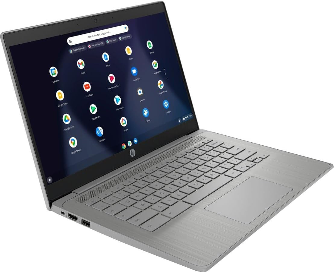 14″ HD Chromebook Laptop for Students, Intel Quad-Core N4120( N4020), 4GB RAM,