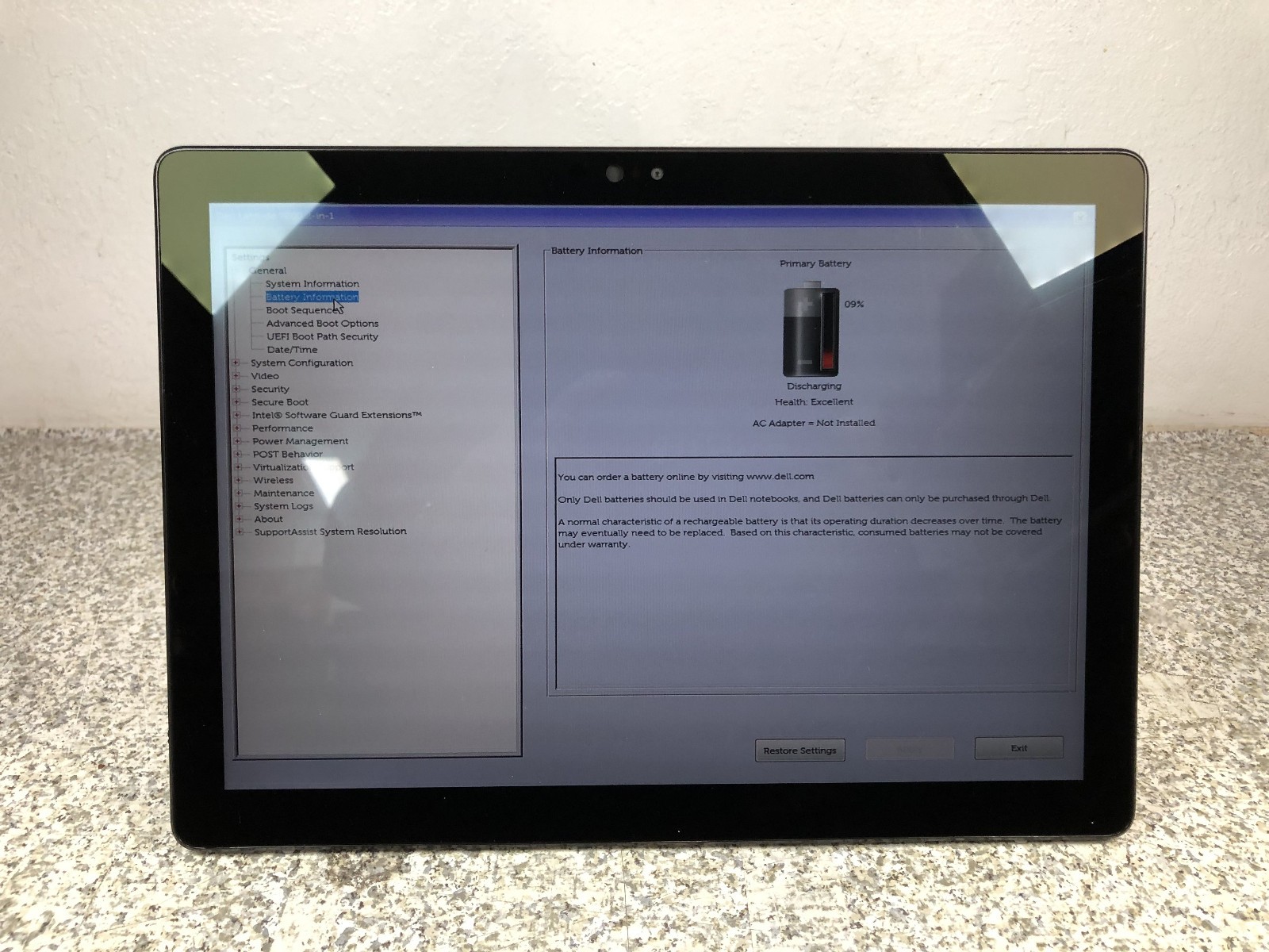 Dell Latitude 7210 2-in1 Intel i5-8265 1.60GHz 8GB (No HD/No OS)