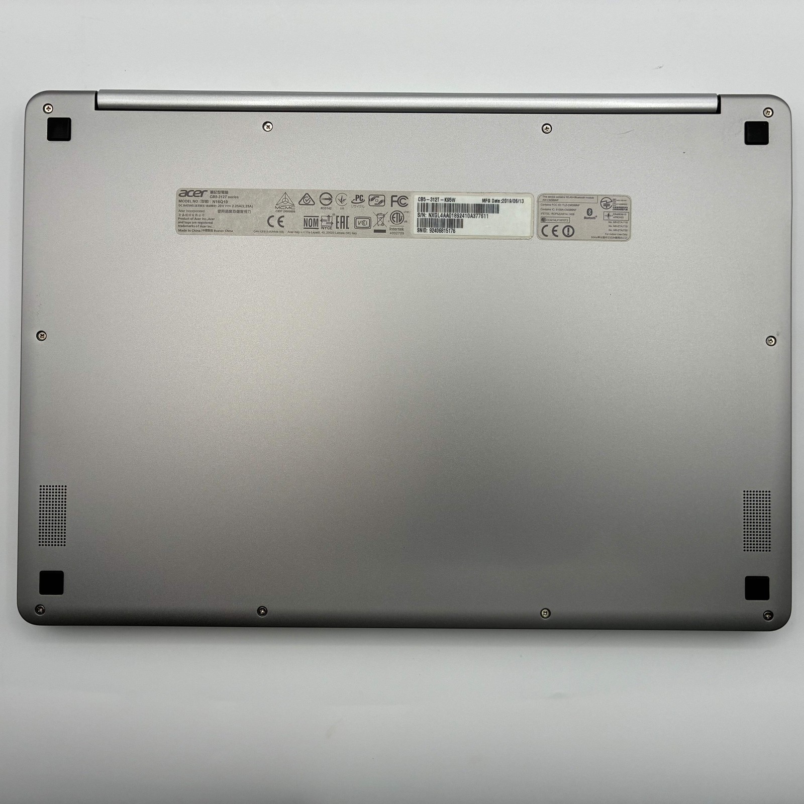 Acer Chromebook Laptop R13 CB5-312T-K95W 13.3″ MediaTek MT8173C 4GB/64GB Chrome