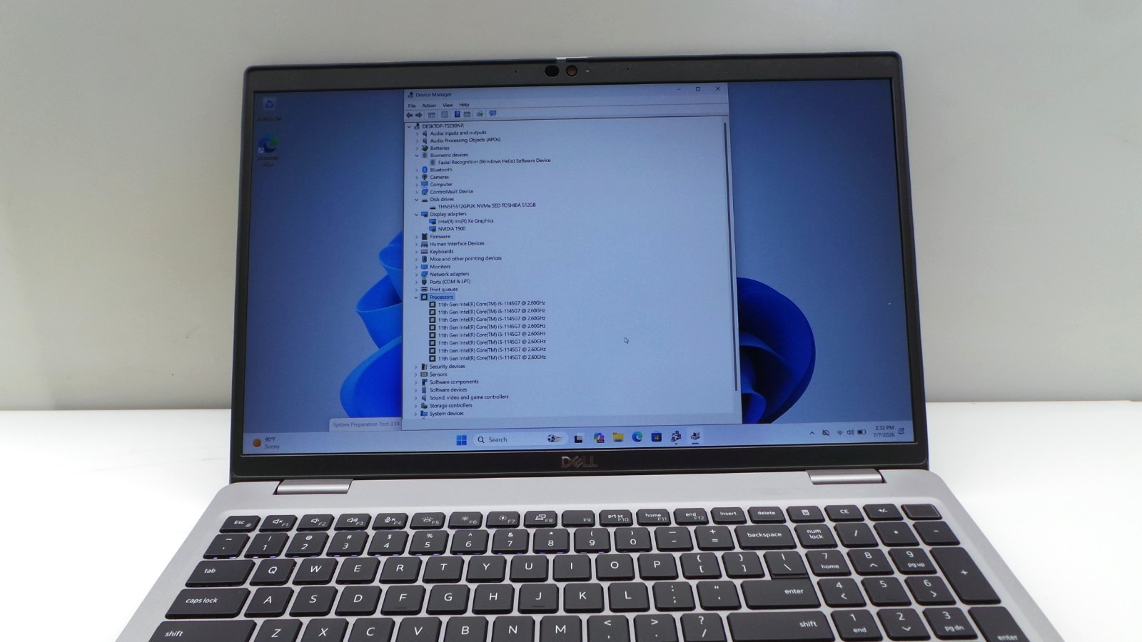Dell Latitude 3560 15.6″ | i5-1145G7 2.60GHz | 16GB RAM 512GB NVMe | WIN 11 PRO