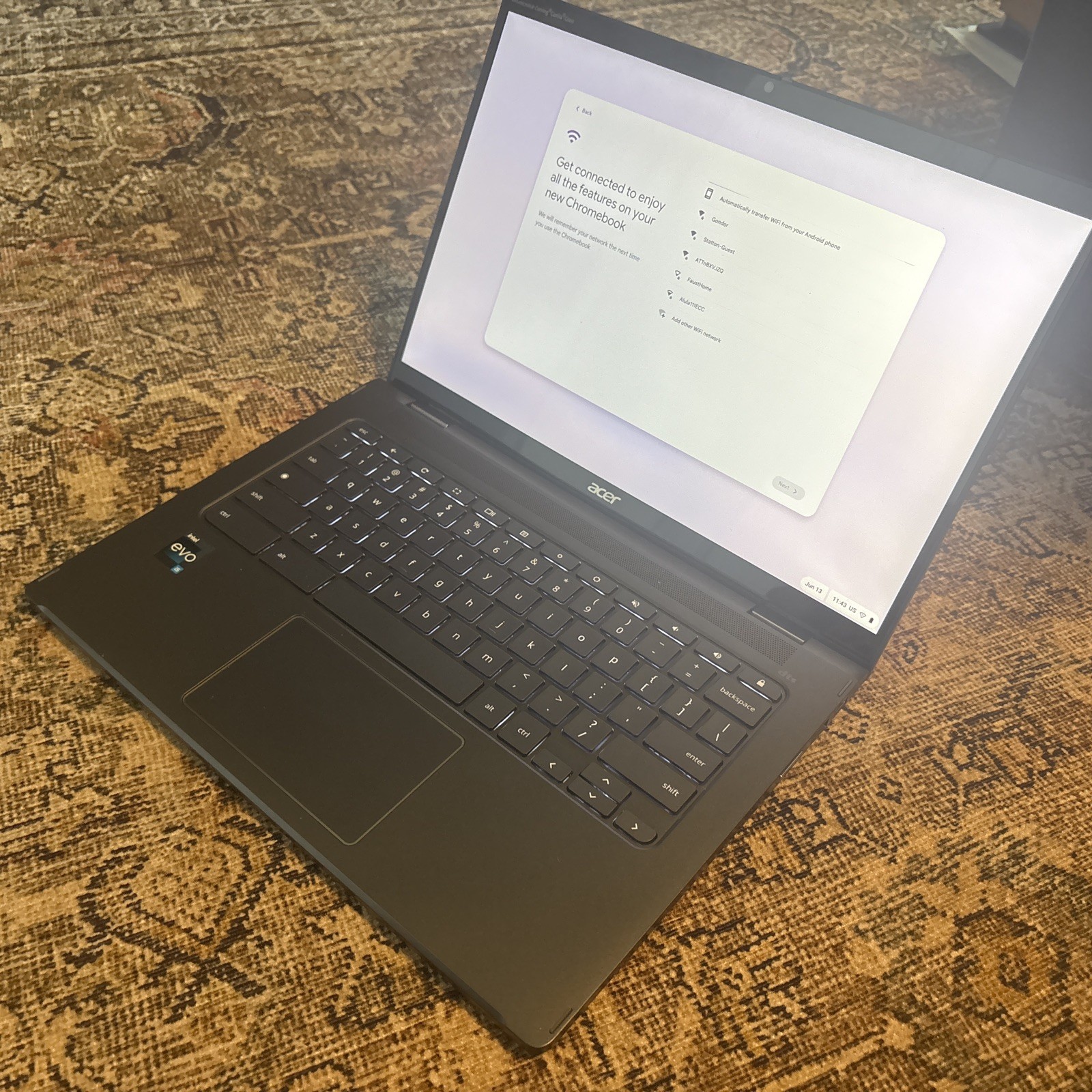 Acer Spin – 14″ Touchscreen Chromebook Intel i5-1235U 1.30GHz 8GB 256GB ChromeOS