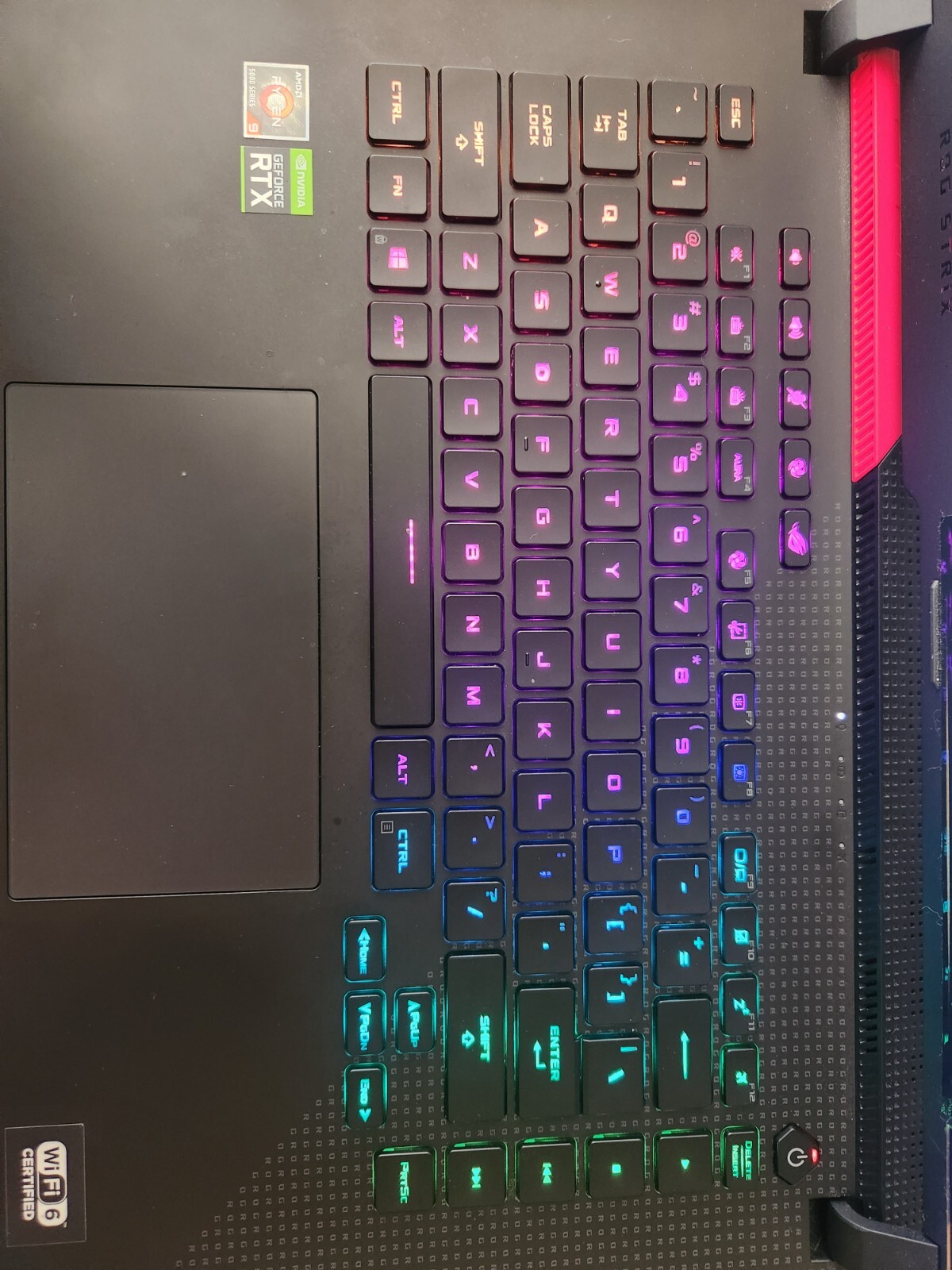 2021 ASUS ROG STRIX G15 15.6” (AMD Ryzen 9 5900HX RTX 3070 16GB RAM 1 TB SSD)