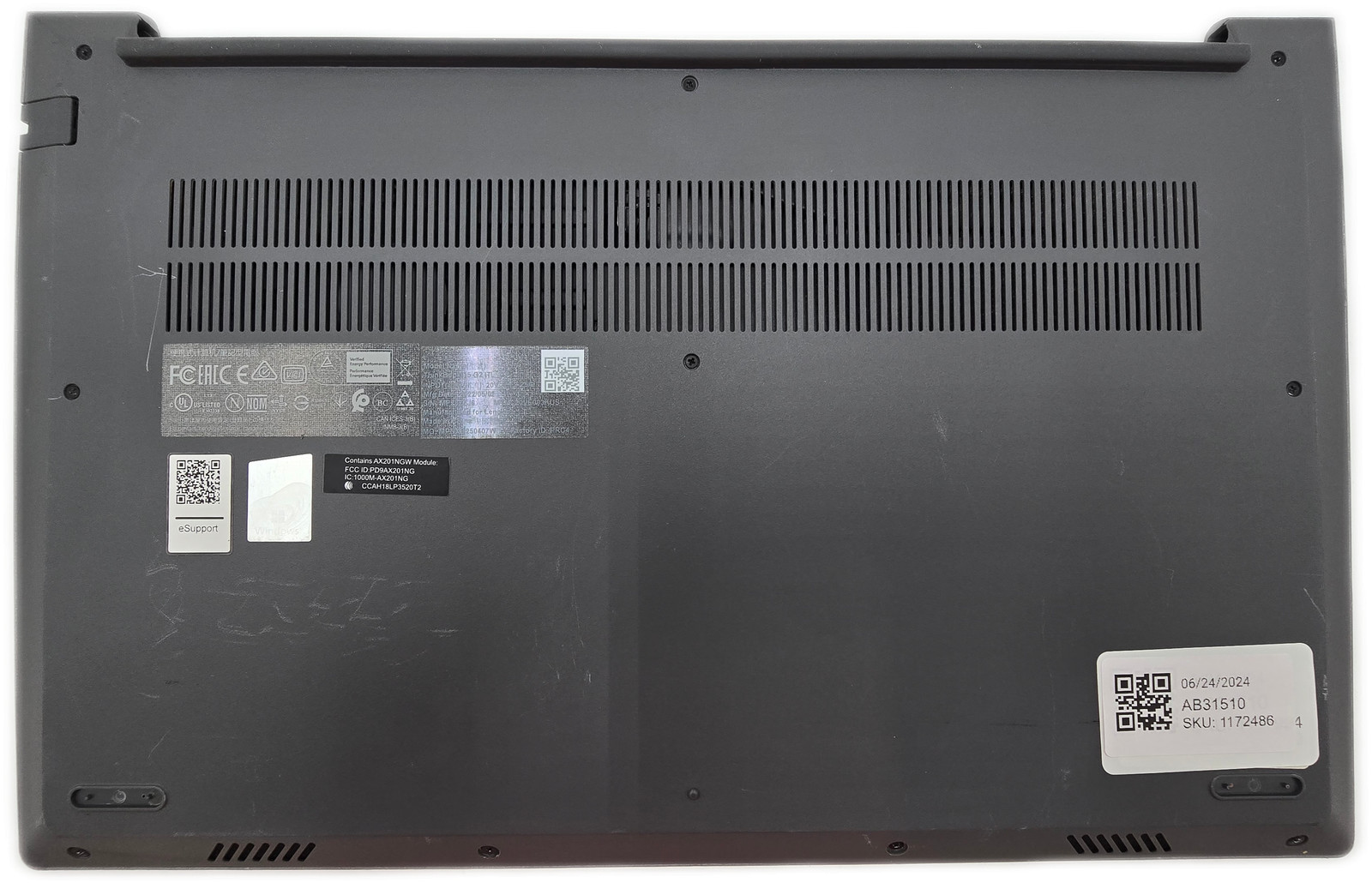 Lenovo ThinkBook 15 i7-11th Gen 16GB 256GB SSD Windows 11 Home Keyboard Assembly