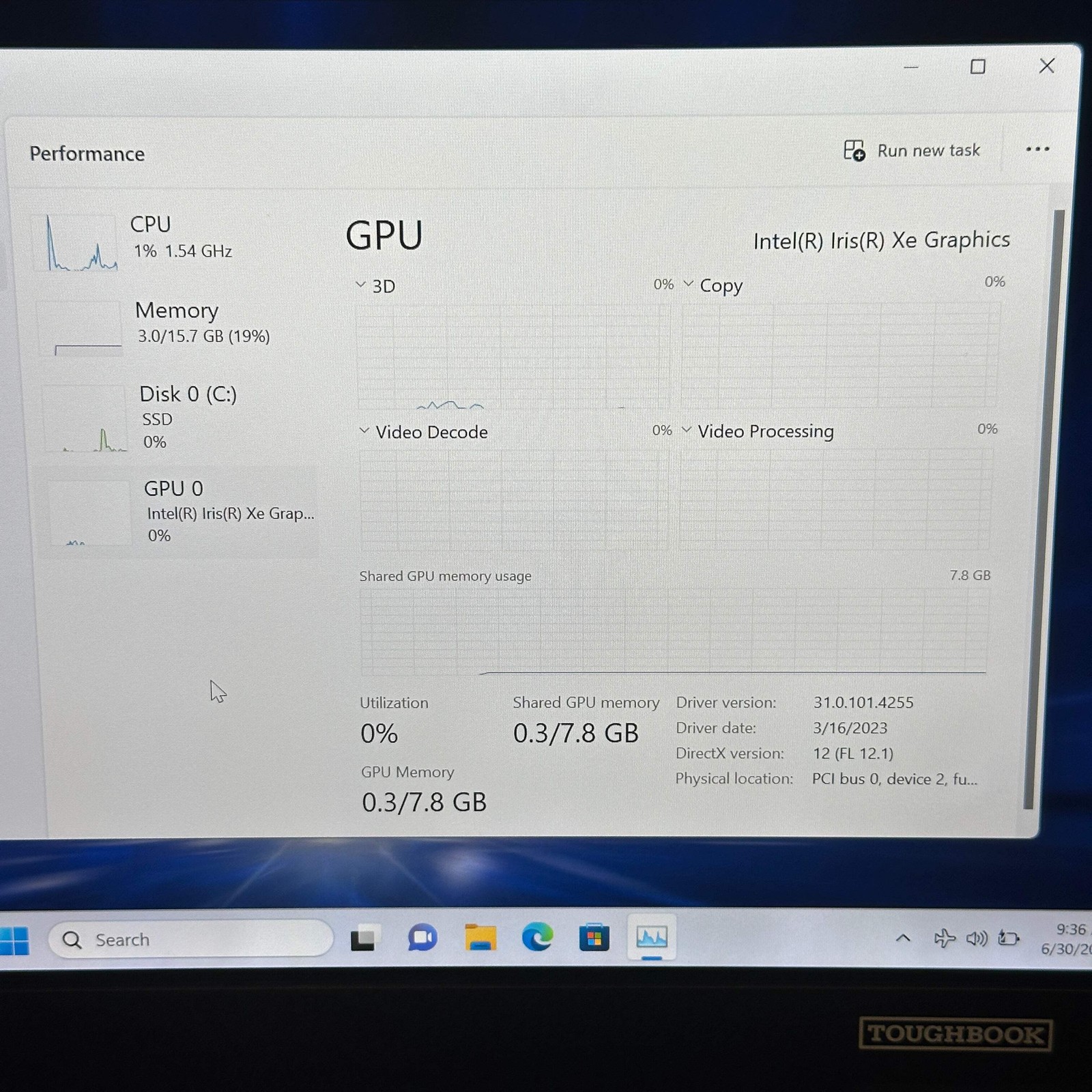 Panasonic FZ-55FZ-4LAM CABQM1V 14″ i5-1145G7 2.6GHz 16GB RAM 512GB SSD