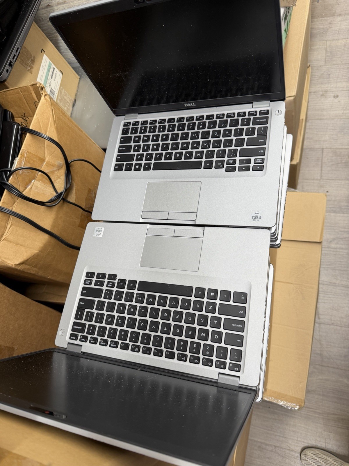 Lot Of 10 Dell Latitude 5411 14″ i5-10400H 2.6G NO RAM, No SSD Booted to bios