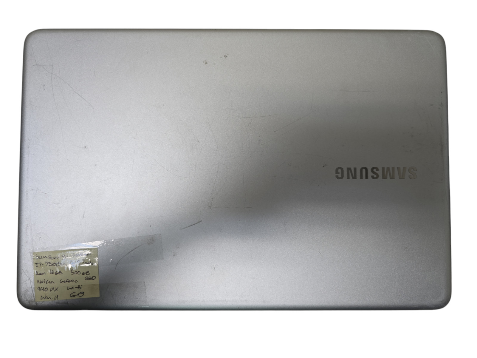 Samsung Notebook 9 15″ NP900X5N i7-7500U@2.7GHz 16GB Ram 500GB SSD Win 11 Tested