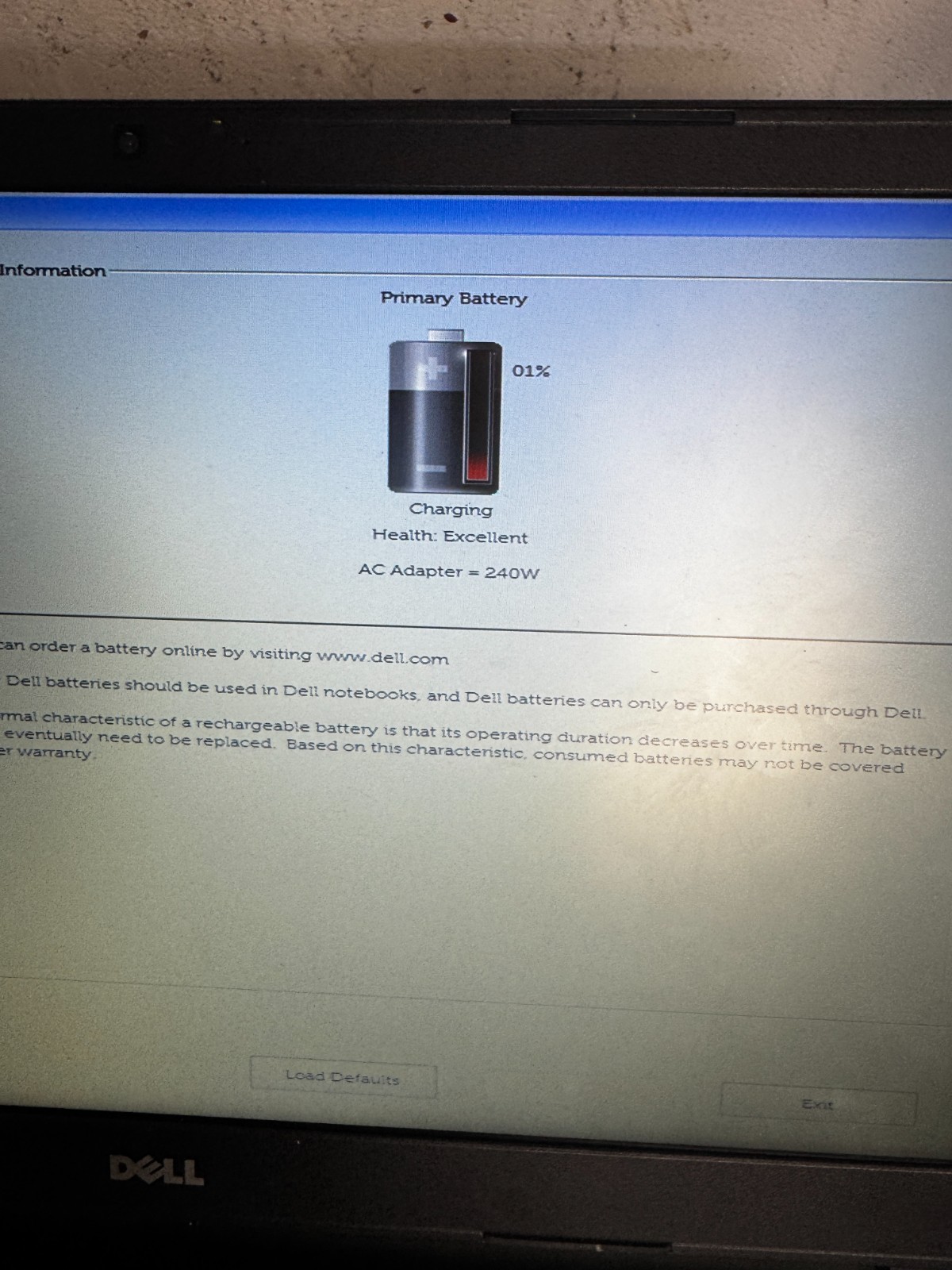 Dell Latitude 3560 Core I3-5005U Laptop For Parts/Repair #6427