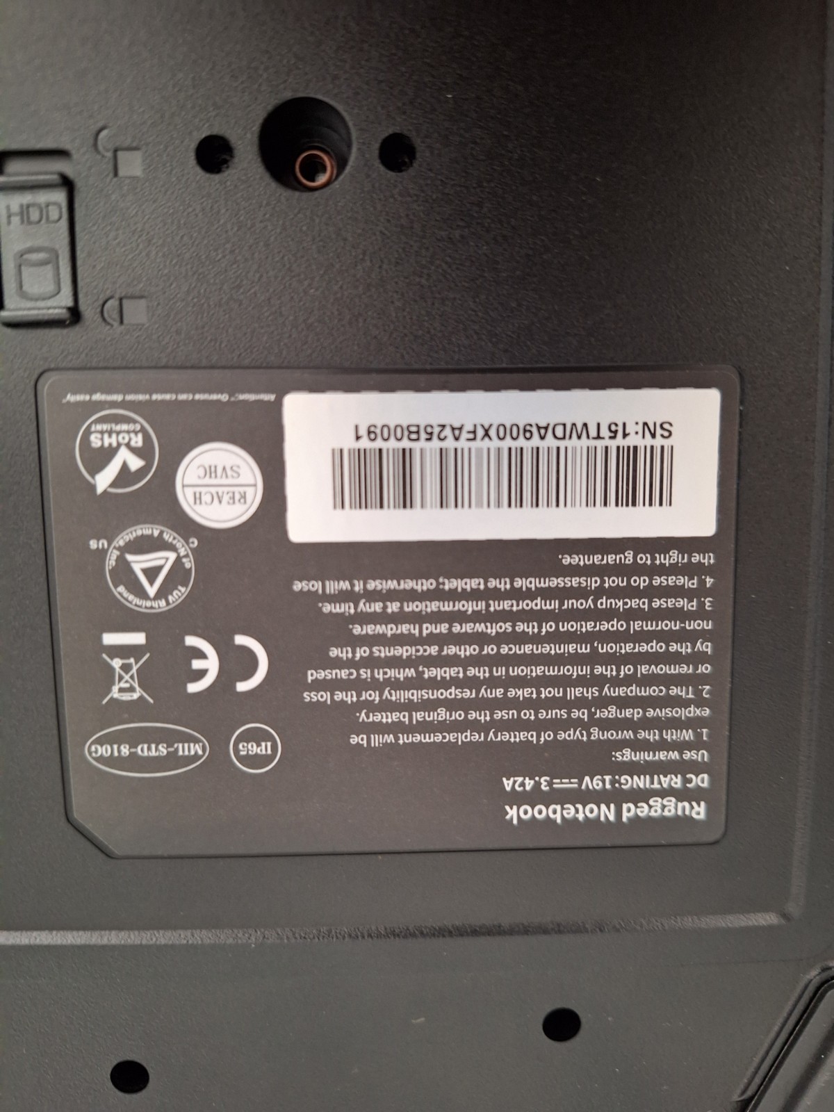 Munbyn Rugged Laptop IRX15