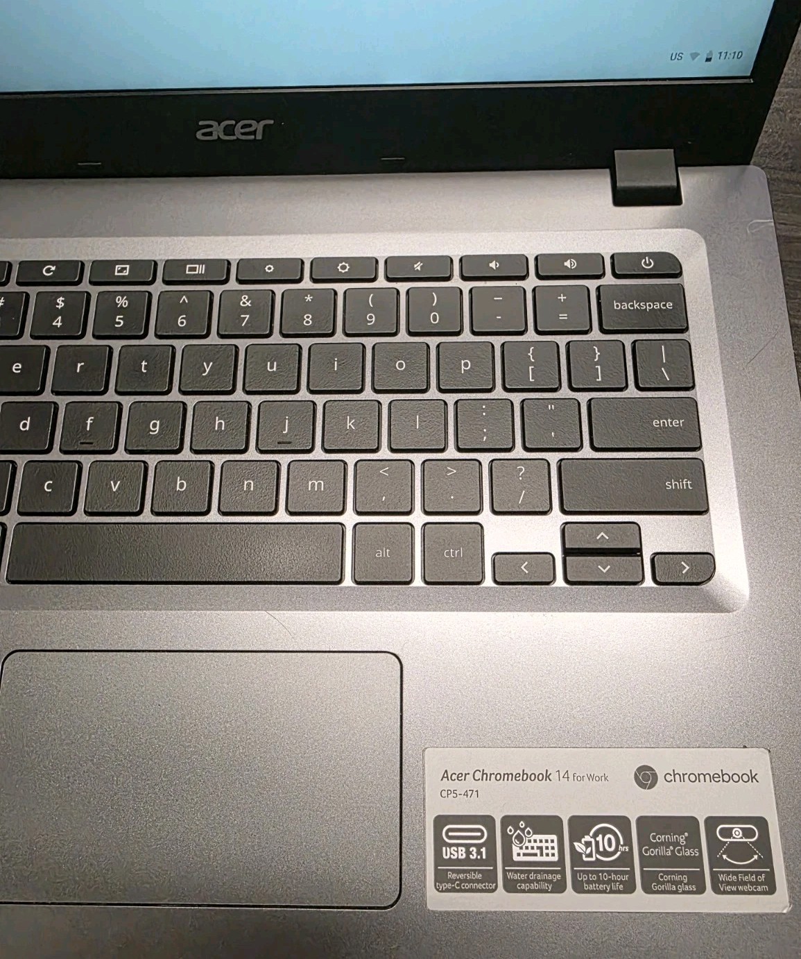 Acer Chromebook 14 N15Q13 i5 6200U 8GB RAM 32GB SSD 1080P LCD CP5-471-581N