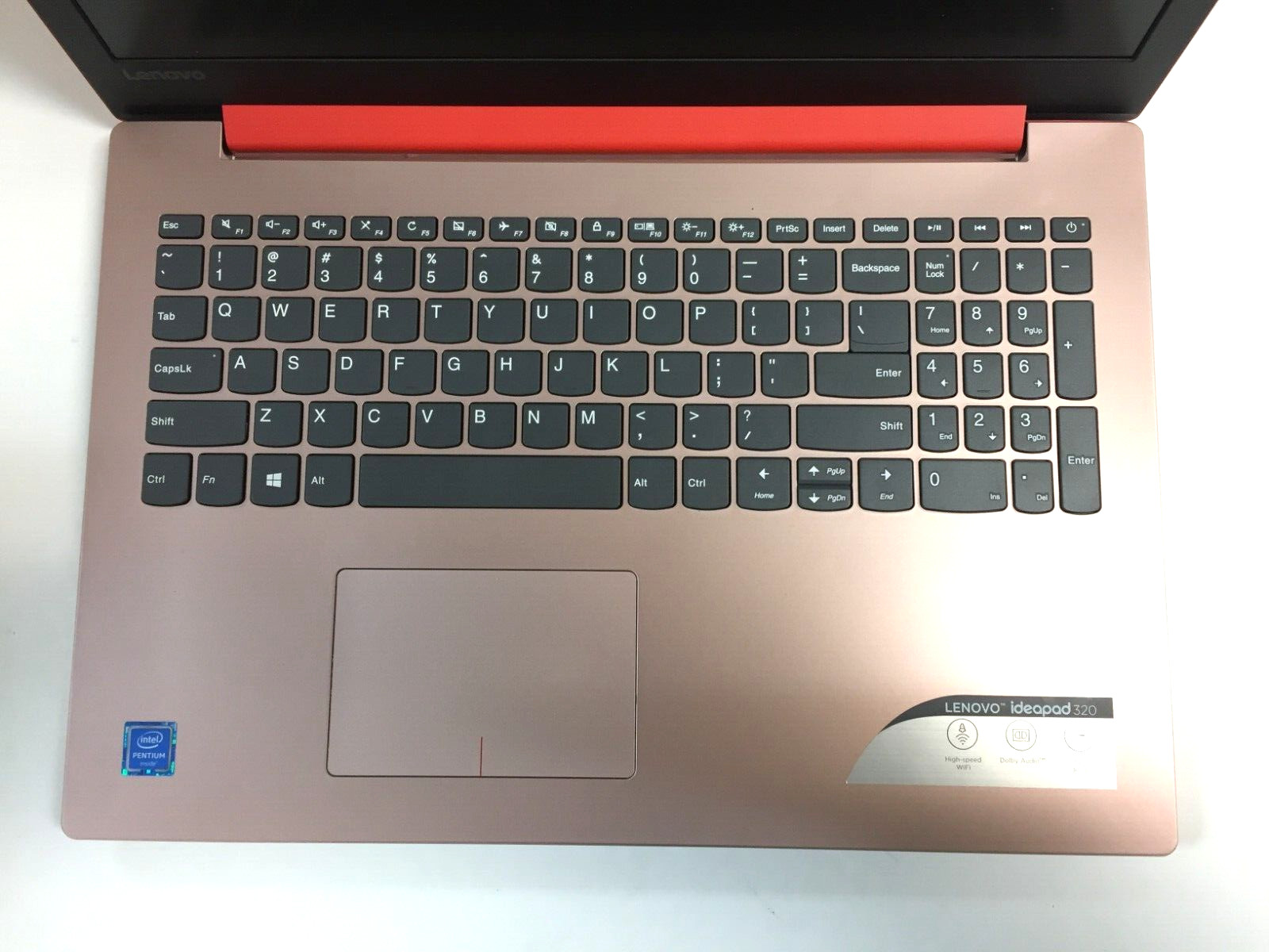 Lenovo ideapad 320-15IAP 15.6 Laptop/Intel N4200/8G RAM/1TB HDD/Win10 Coral Red