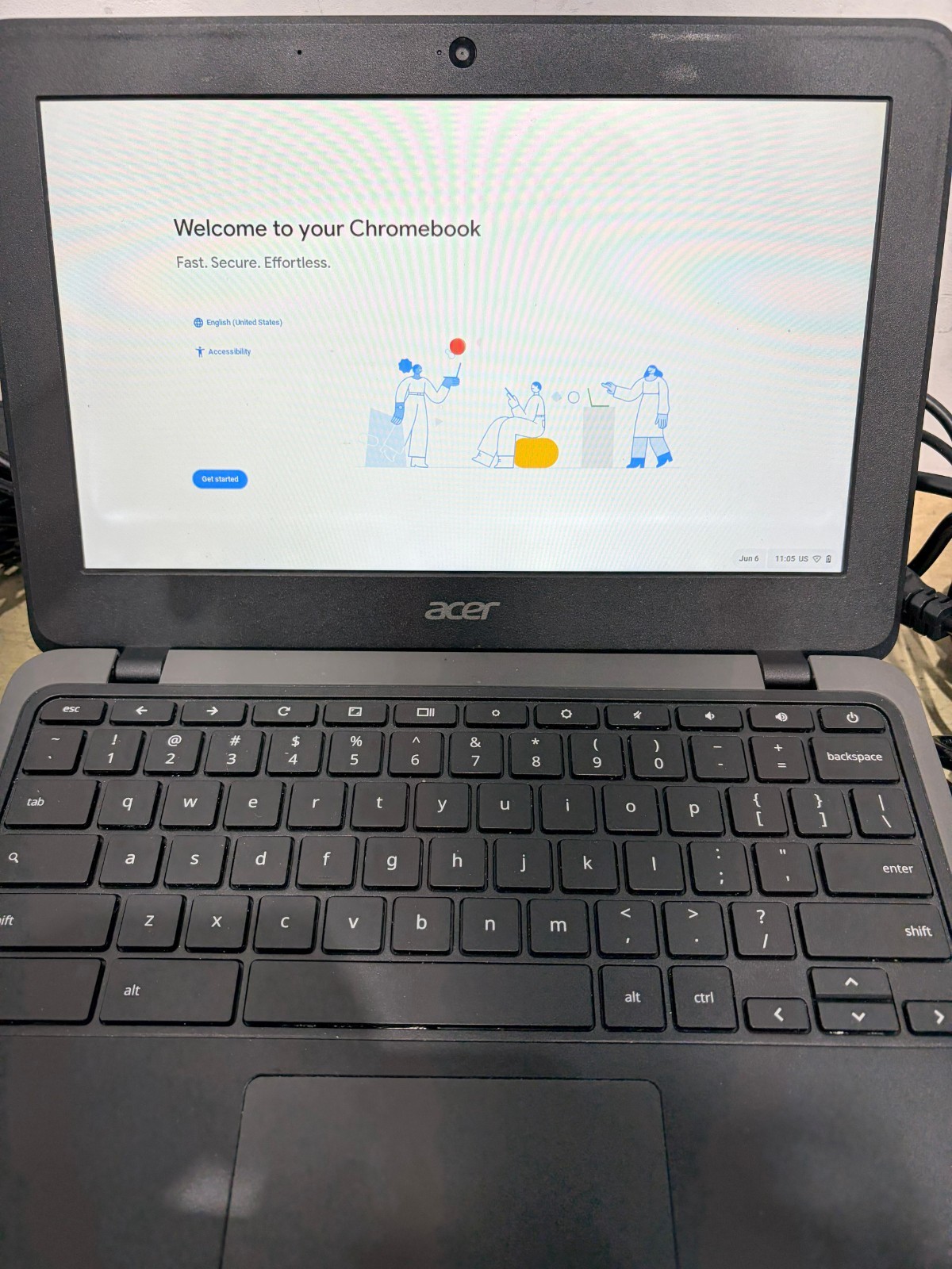 Acer Chromebook C733 Intel Celeron N4020 4GB, 32GB SSD. **READ**