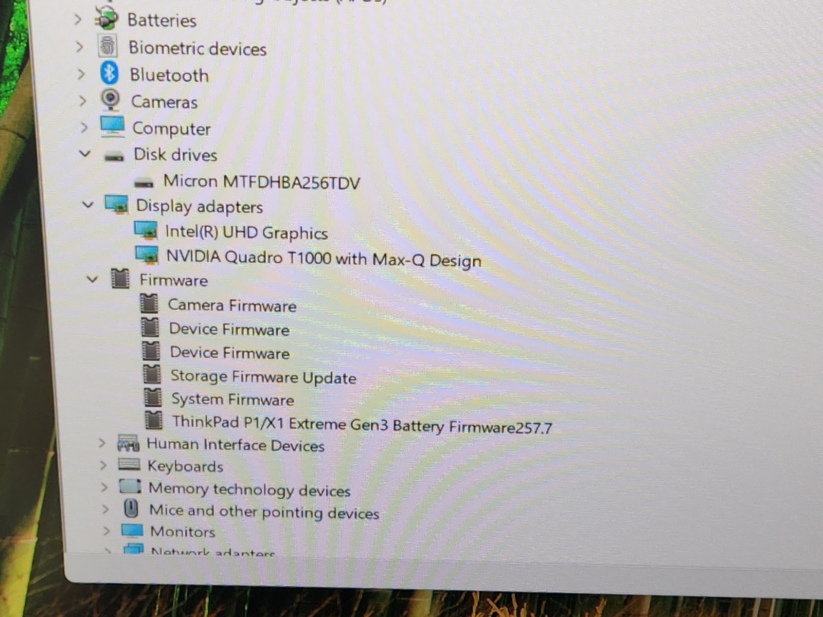 Lenovo ThinkPad P1 Gen 3 15.6 FHD i7-10750H 16GB Quadro T1000 EXCELLENT BATTERY~