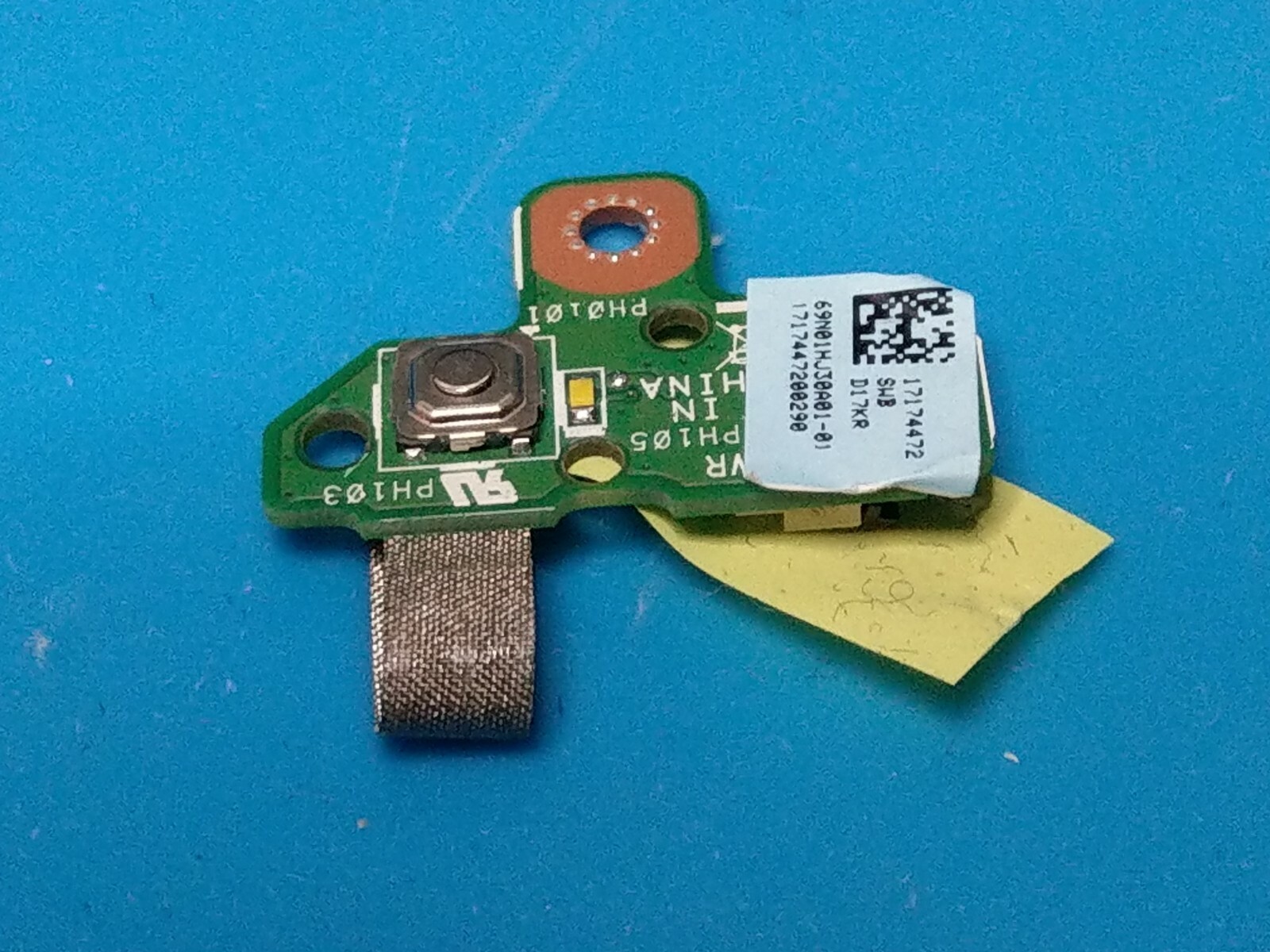 MEDION AKOYA E7425 MD61158 SCHEDA ACCENSIONE POWER ON OFF D17KR_PWR REV: 2.0