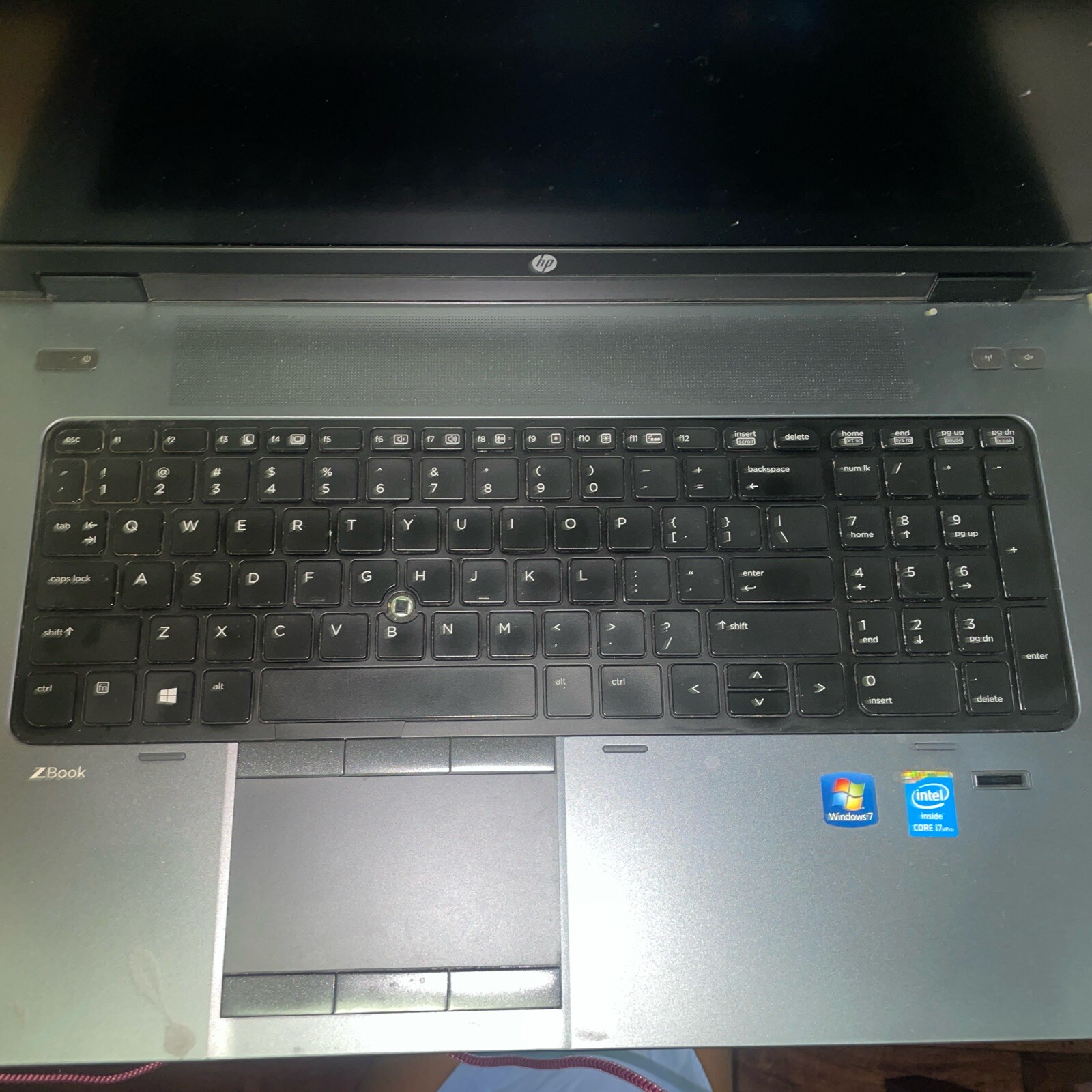 HP ZBook 17 Intel Core i7-4800MQ 2.70GHz 08GB RAM 256GB SSD Win 10 Pro