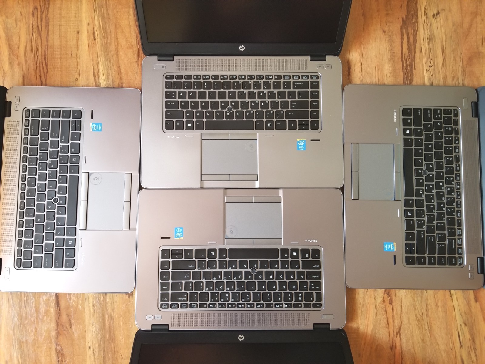 Lot 4 HP EliteBook 850 G2 i7-5600U 2.6 GHz 8GB RAM 128GB SSD Batt 15.6″ NO AC|OS