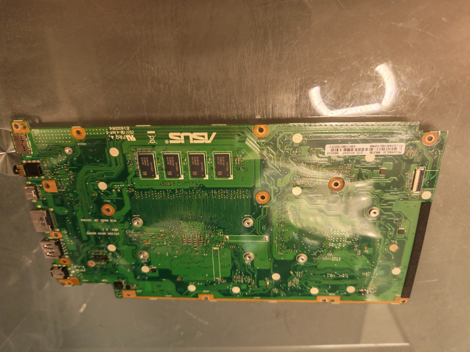 ASUS X512D A512D X712D F512D MOTHERBOARD RYZEN 3 3250U RADEON X512DK REV,2.1 #