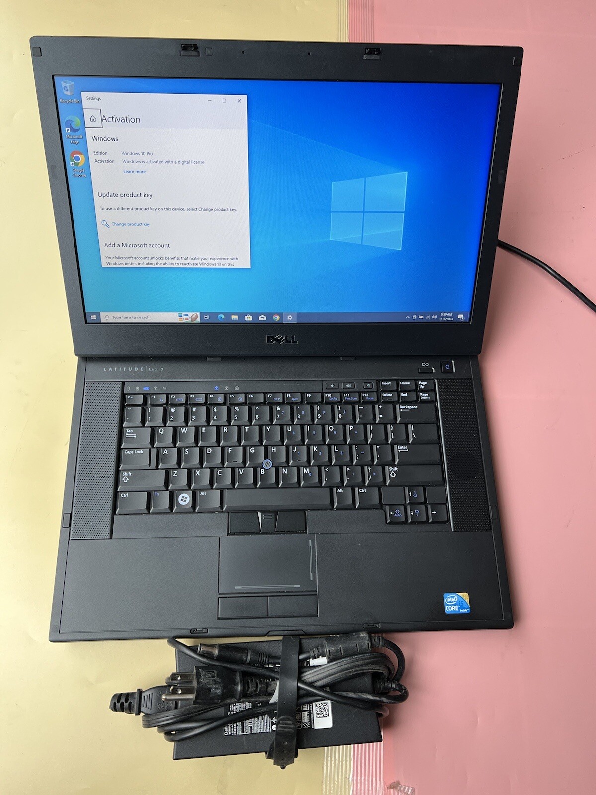 Dell Latitude E6510 Core i5 M560 4GB RAM 500GB HDD NVIDIA BLUETOOTH 1600×900