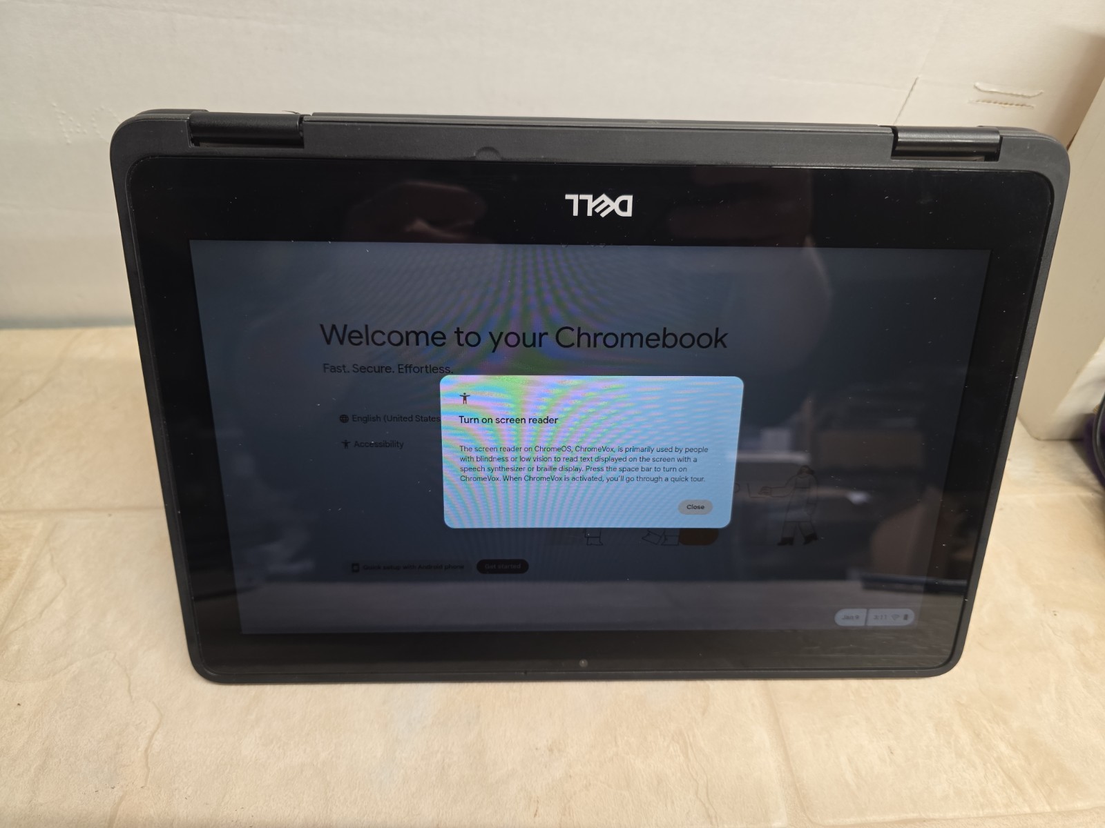Dell Chromebook 3100 2-in-1 11.6″ Touchscreen Laptop 4GB/ 32GB WiFi Good Conditi