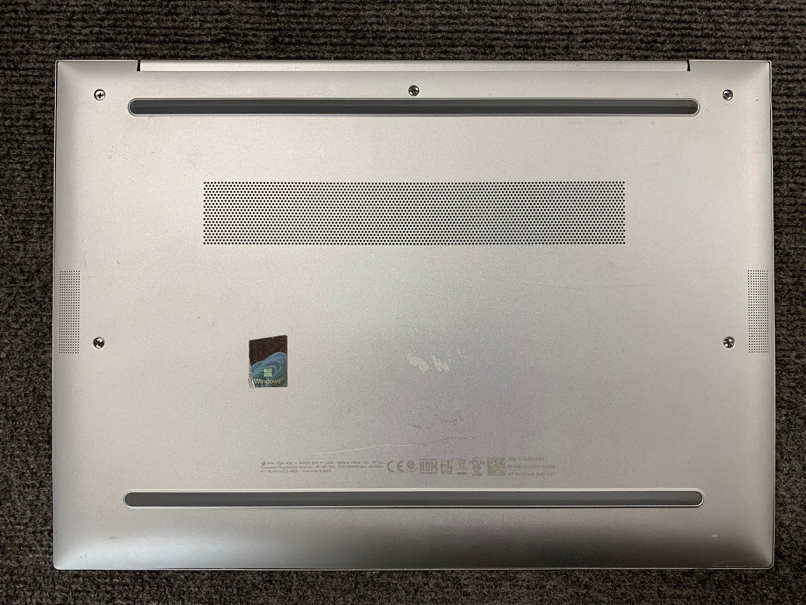 HP EliteBook 840 G9 14″ Touchscreen Laptop i7-1255U 16GB RAM 512GB NVMe, As Is