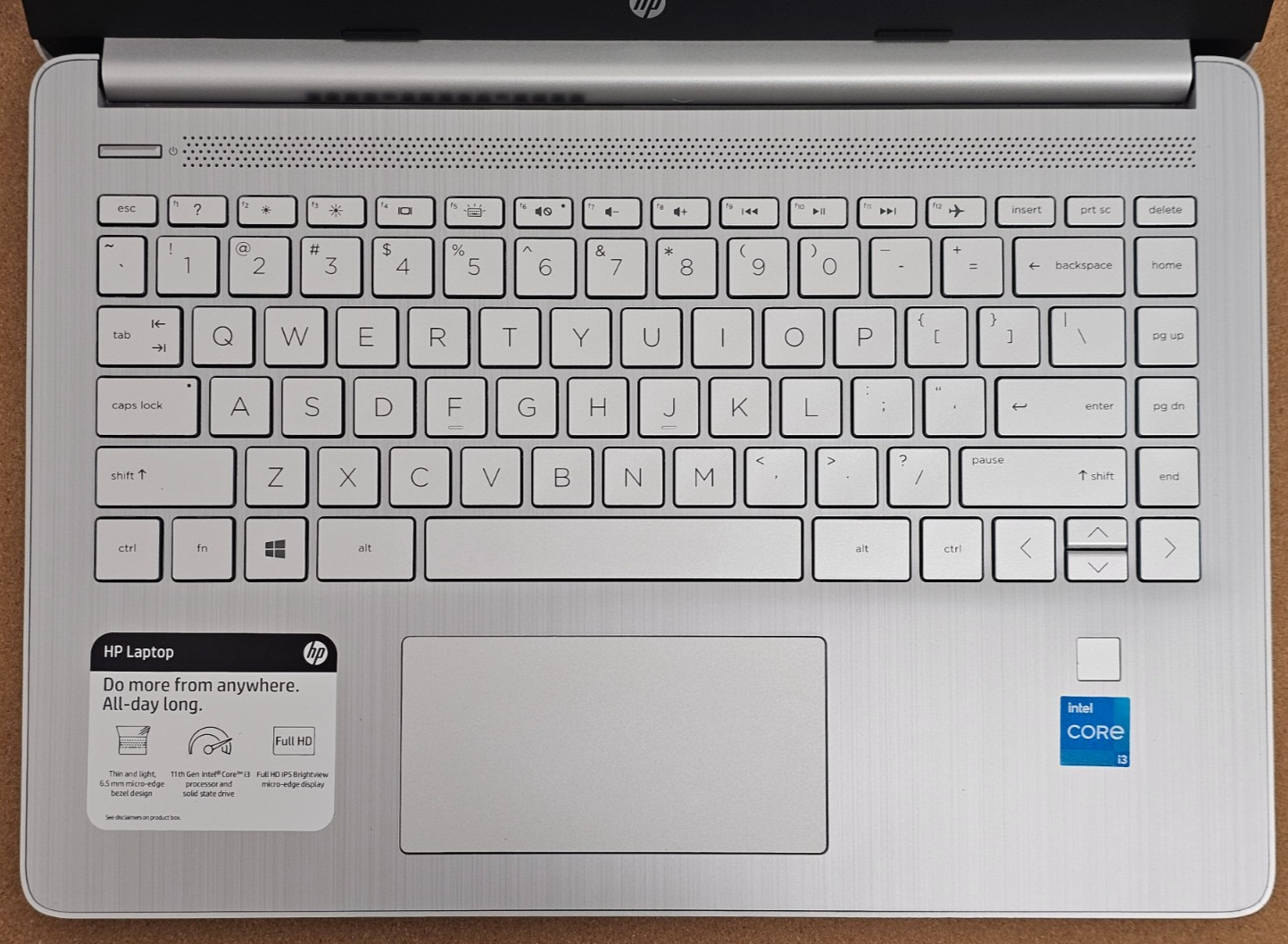 HP Laptop PC 14-dq2043cl i3-1125G4 FHD N-T 8GB Ram 256GB Windows 11 Home