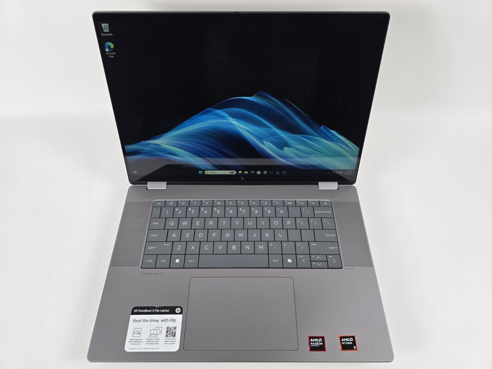 HP OmniBook X Flip 16″ Touch (AMD Ryzen 5 220, 8GB RAM, 512GB SSD) Used – READ