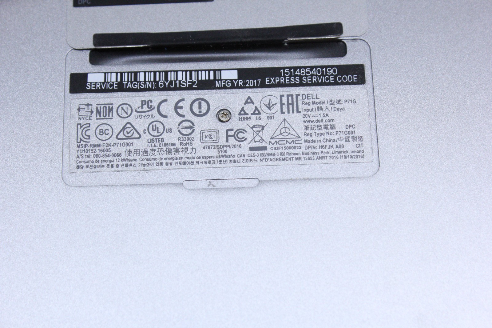Lot of Two Dell XPS Laptops 9300 and 9365 *No SSDs, AS-IS for PARTS, READ*