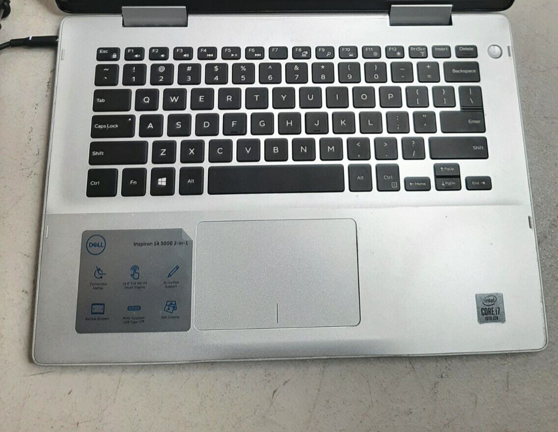 Dell Inspiron 5491 2in1 Touch i7-10510U 1.80GHz 8GB RAM 512GB SSD *READ* #97