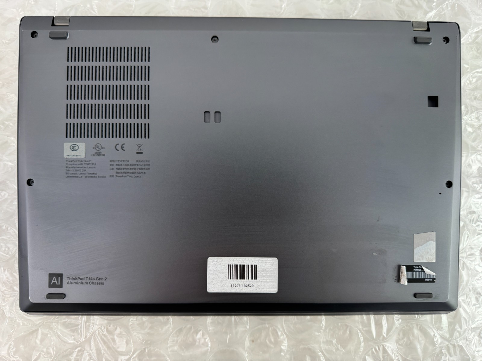 Lenovo ThinkPad T14s Gen 2 i7-1185G7 16GB 256GB SSD 14″ FHD Win 11 Pro