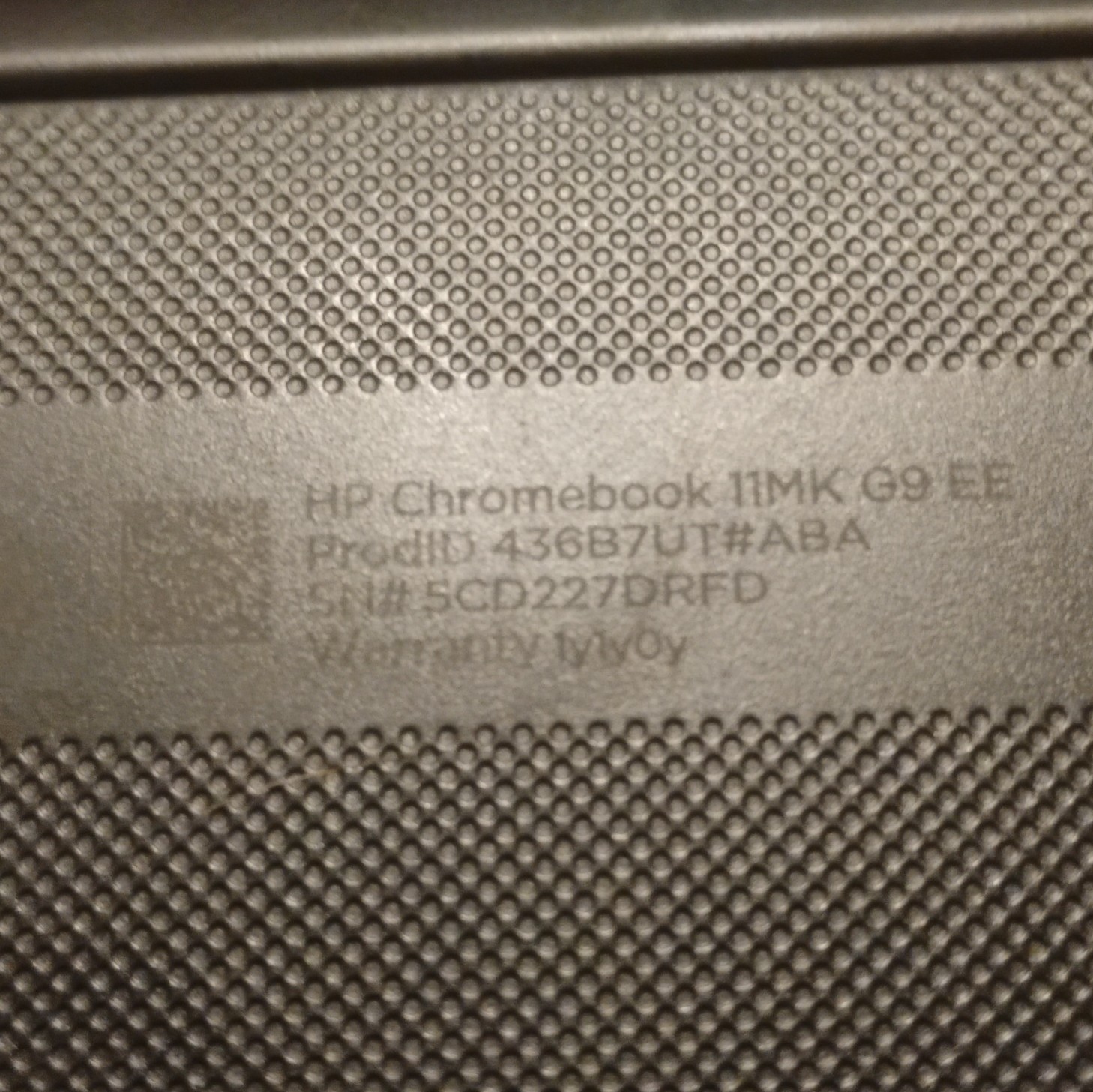 HP Chromebook 11MK G9 EE 11.6″ Laptop + Charger + Case