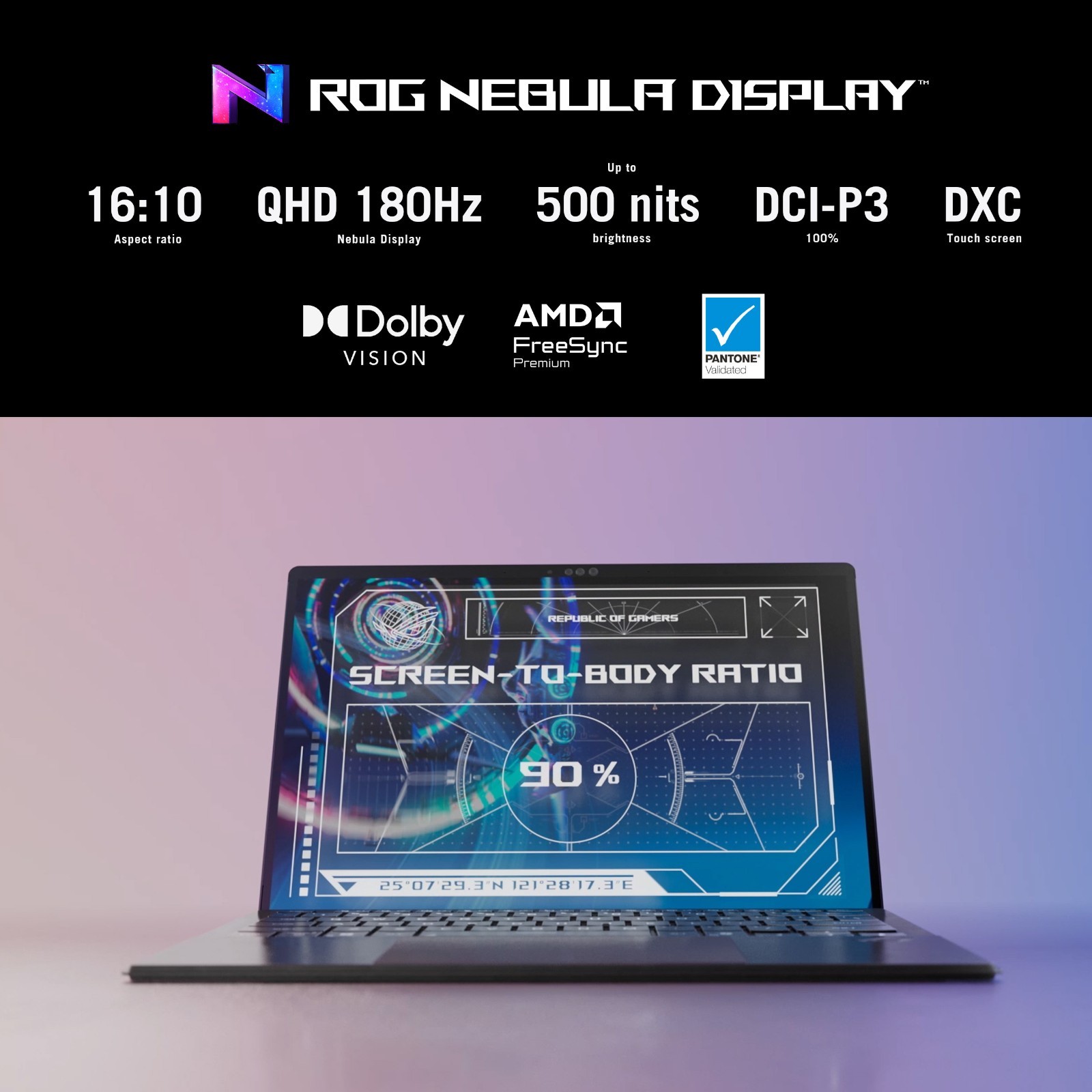ASUS ROG Flow Z13 13.4″ 2.5K 180Hz Touch Ryzen 395 32GB 1TB SSD 2-in-1 Black
