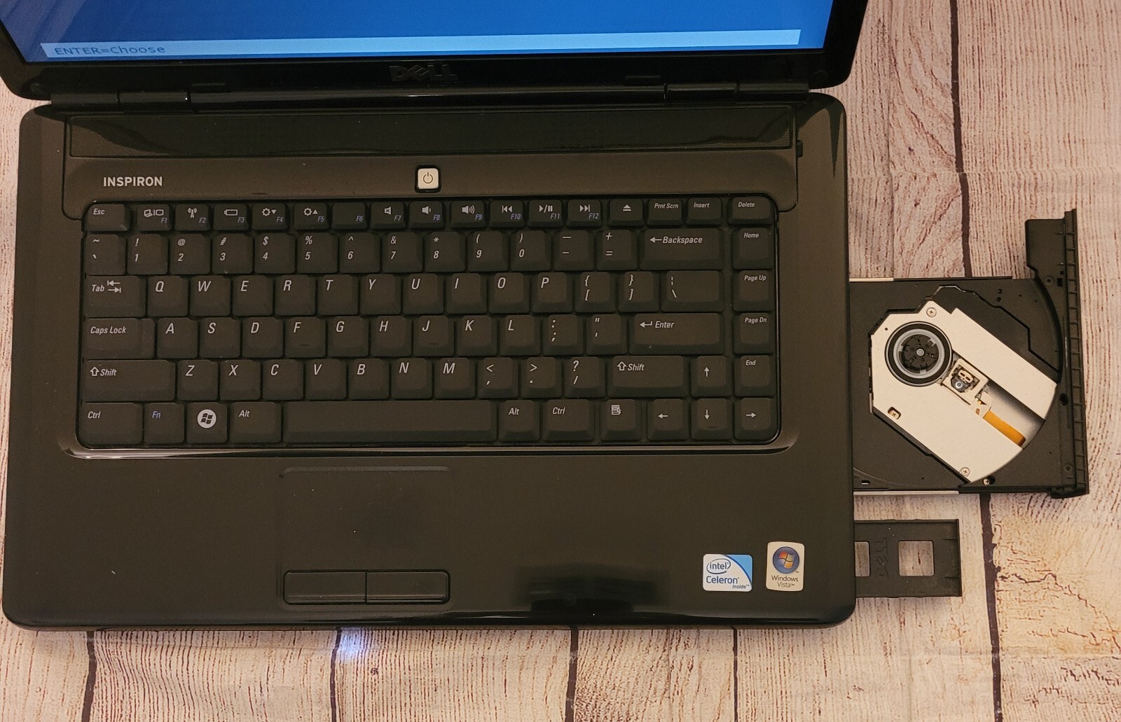 Dell Inspiron 1545 15.6in. 250GB, Intel Celeron Dual Core 2GHz 3GB ~ Parts Only
