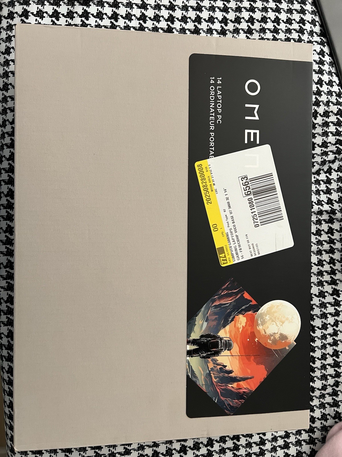 HP OMEN Transcend 14″ 2880 x 1800 ULTRA 7 255H 1TB SSD 32GB W11 RTX 5060 120Hz