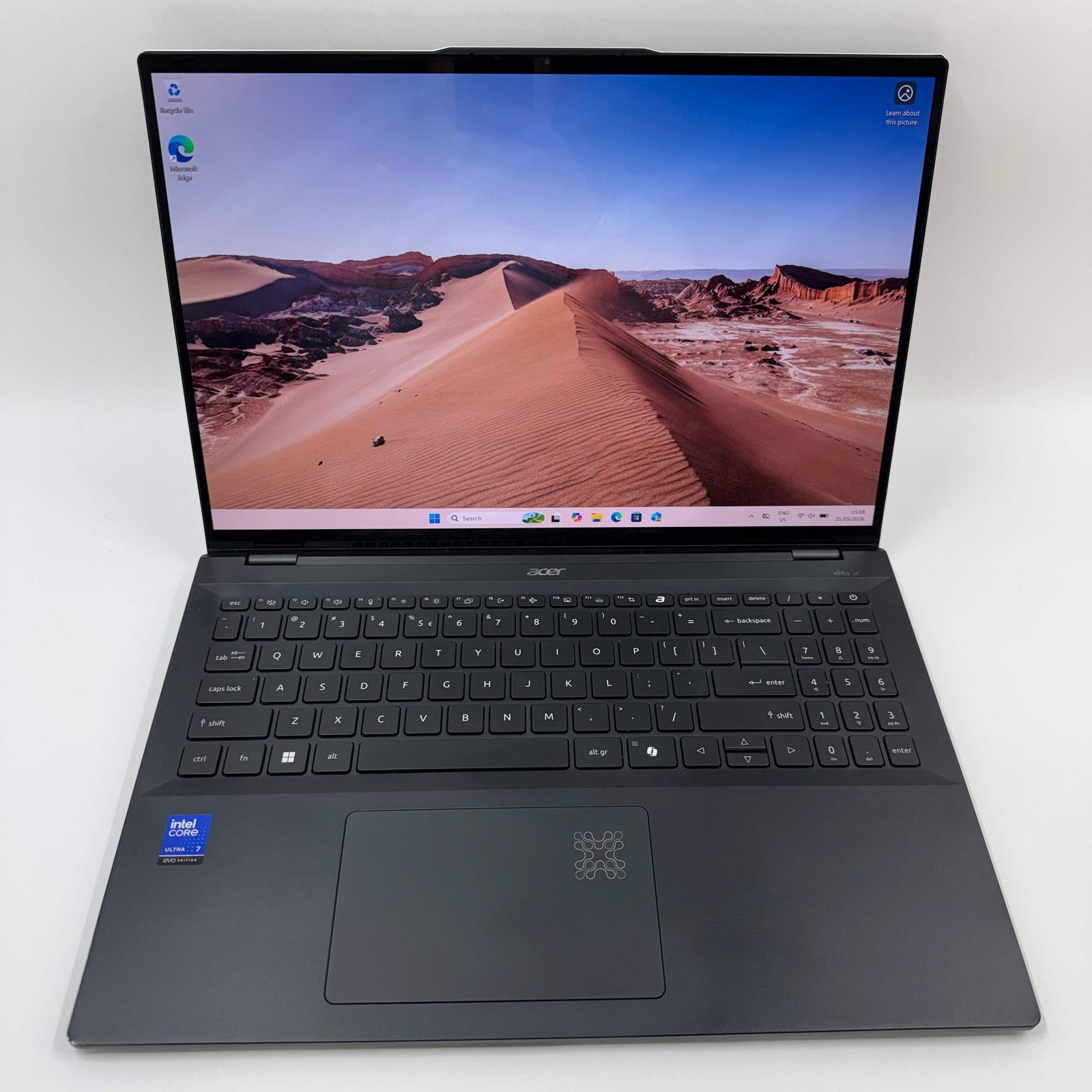 Acer Swift 16 AI N24Q11 16″ Core Ultra 7 256V 2.2GHz 16GB RAM 1TB SSD