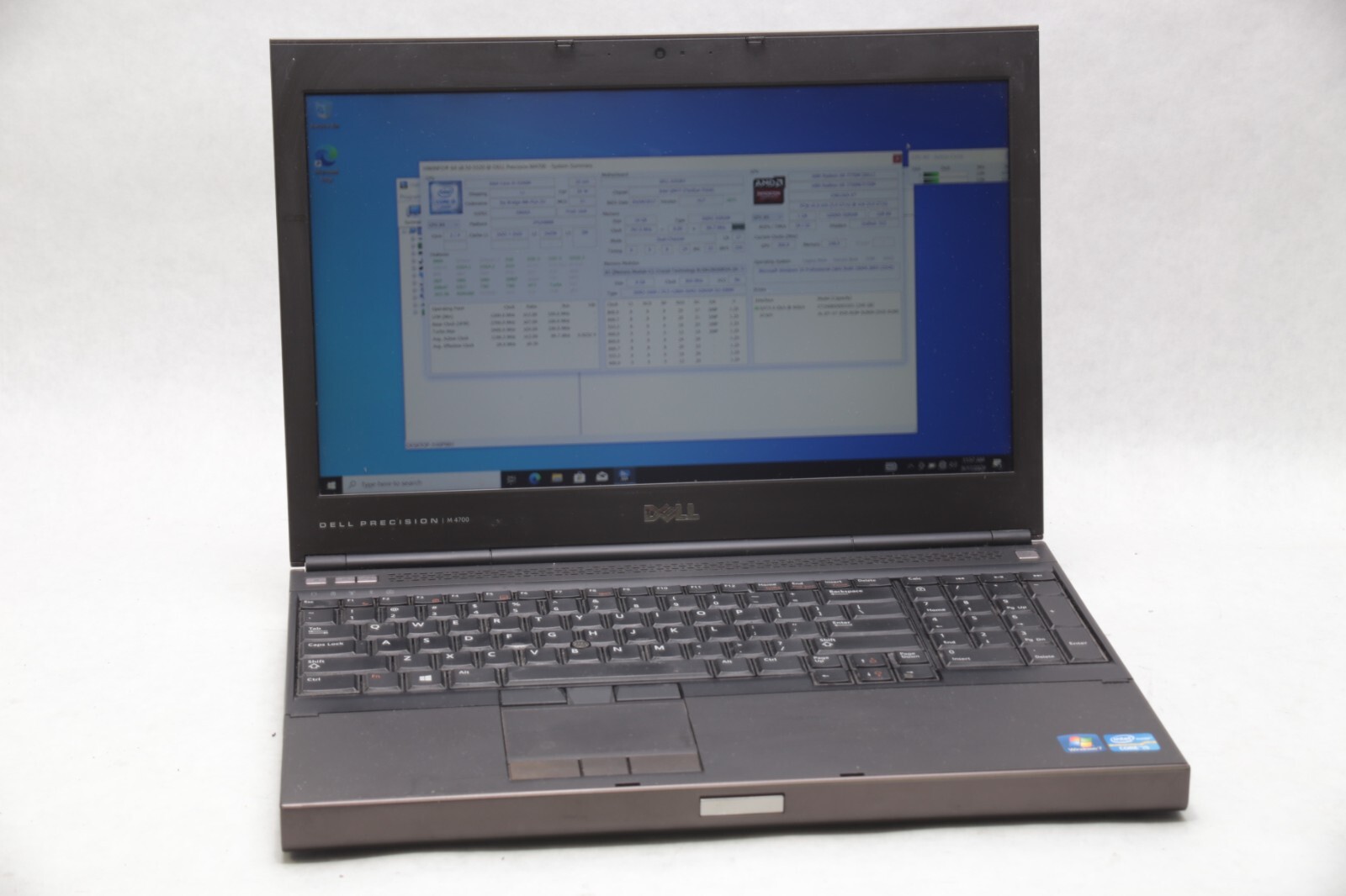 Dell Precision M4700 i5-3340M 2.7ghz 16gb RAM 240gb SSD 7770M Win10 Pro 054