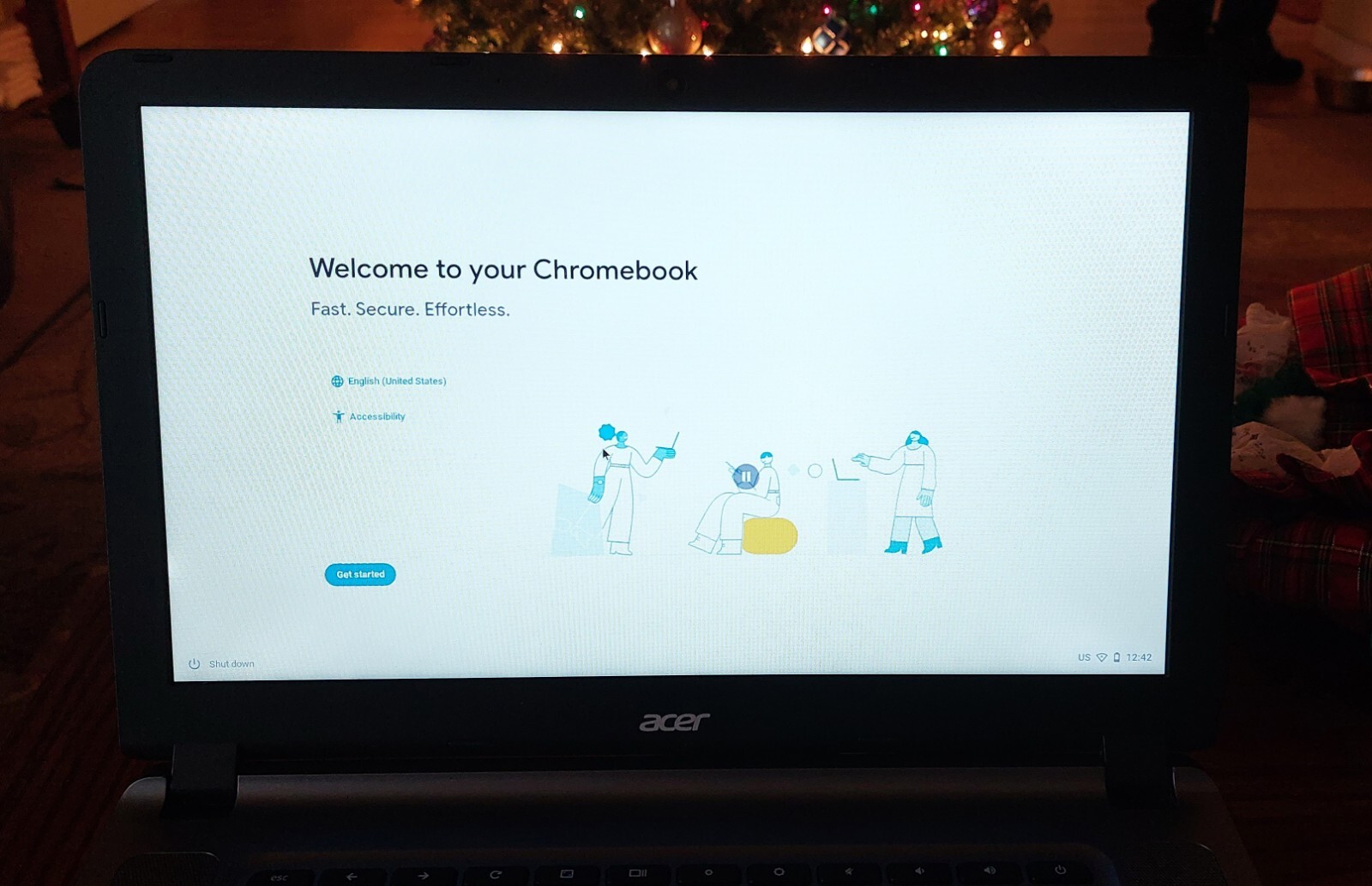 Acer Chromebook CB3-532-C47C 15.6”(1.60 GHz, 2GB)