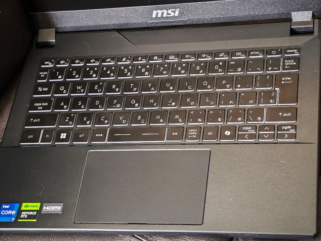 MSI Gaming Creator M14 A13VF-5068JP 14in i7 32GB RTX 4060 144Hz Silver SSD
