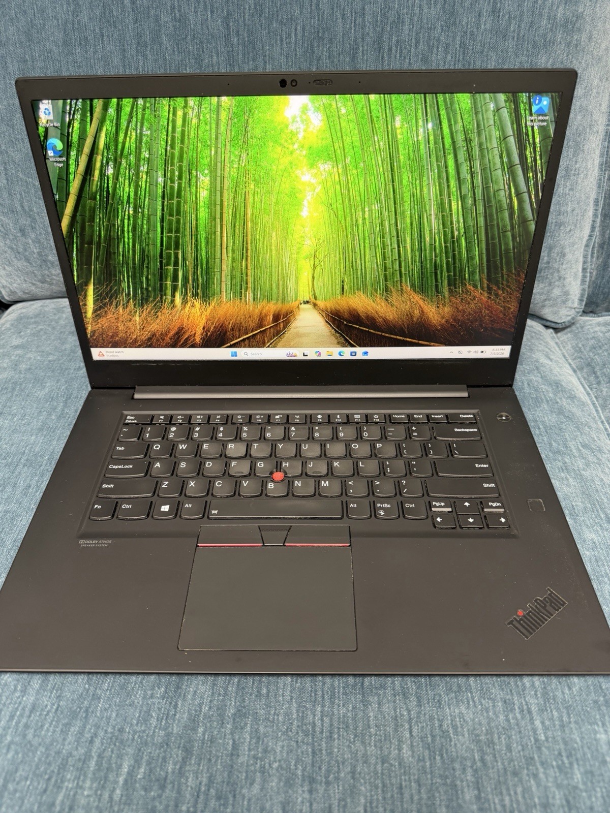 Lenovo ThinkPad X1 Extreme Gen 2 15 FHD i7-9750H 32GB 1TB NVME. Nvidia GTX 1650
