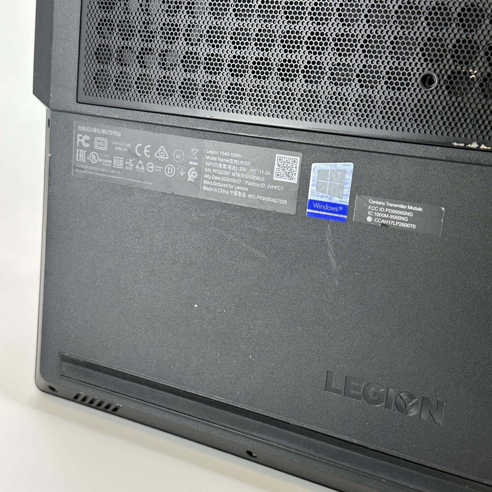 Lenovo Legion Y540 15 143Hz FHD i7-9750H 2.60GHz 16GB 512GB SSD/1TB HDD RTX 2060
