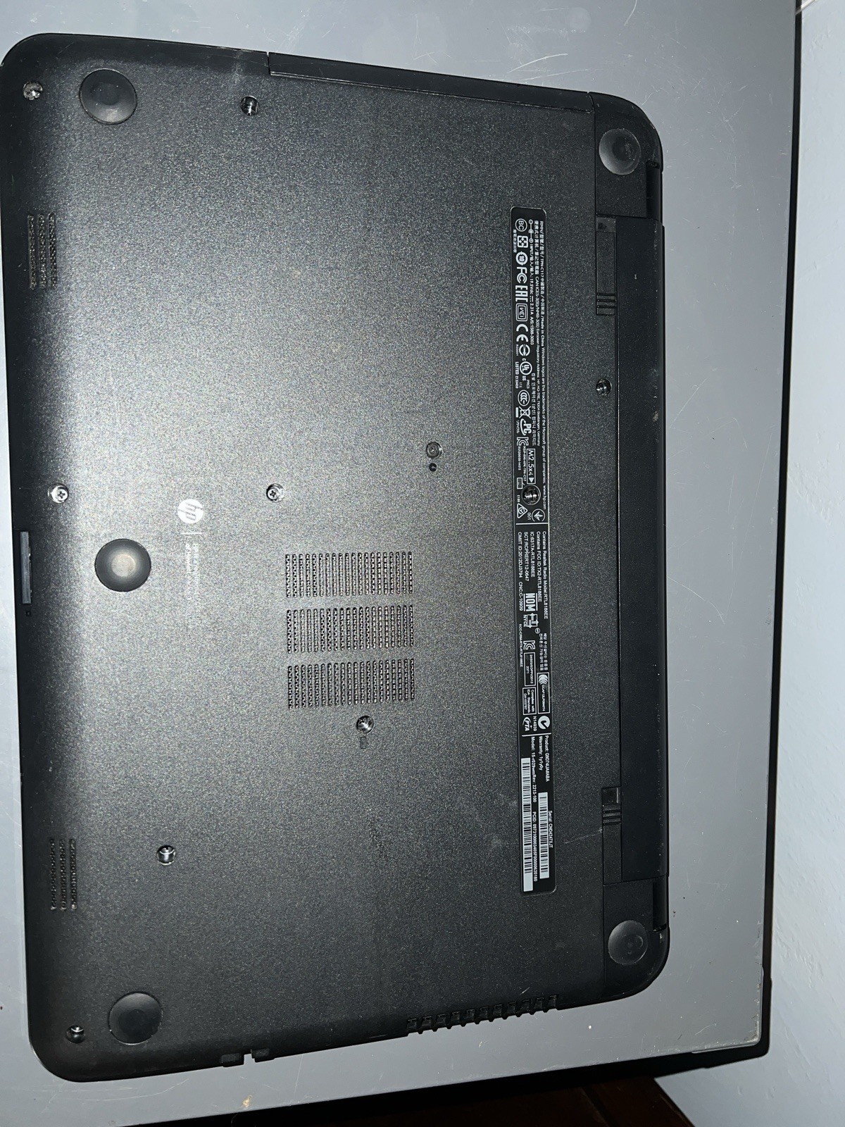 HP 15 Notebook Laptop Intel Pentium Black DVD Drive TrueVision HD Webcam