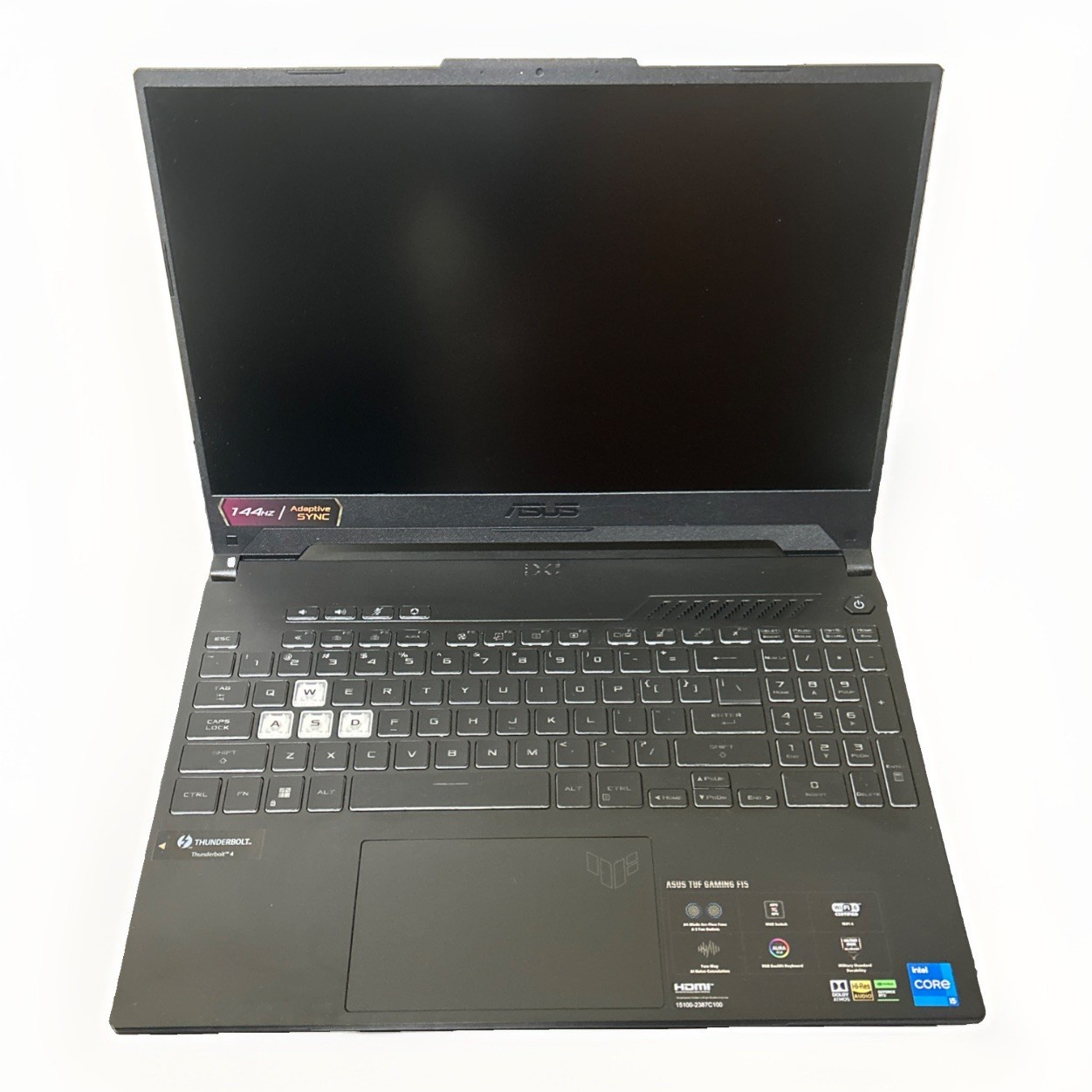 TUF Gaming Laptop FX507ZC-RS51 15.6 inch Windows 11, Wifi 6, 512GB, Mecha Gray