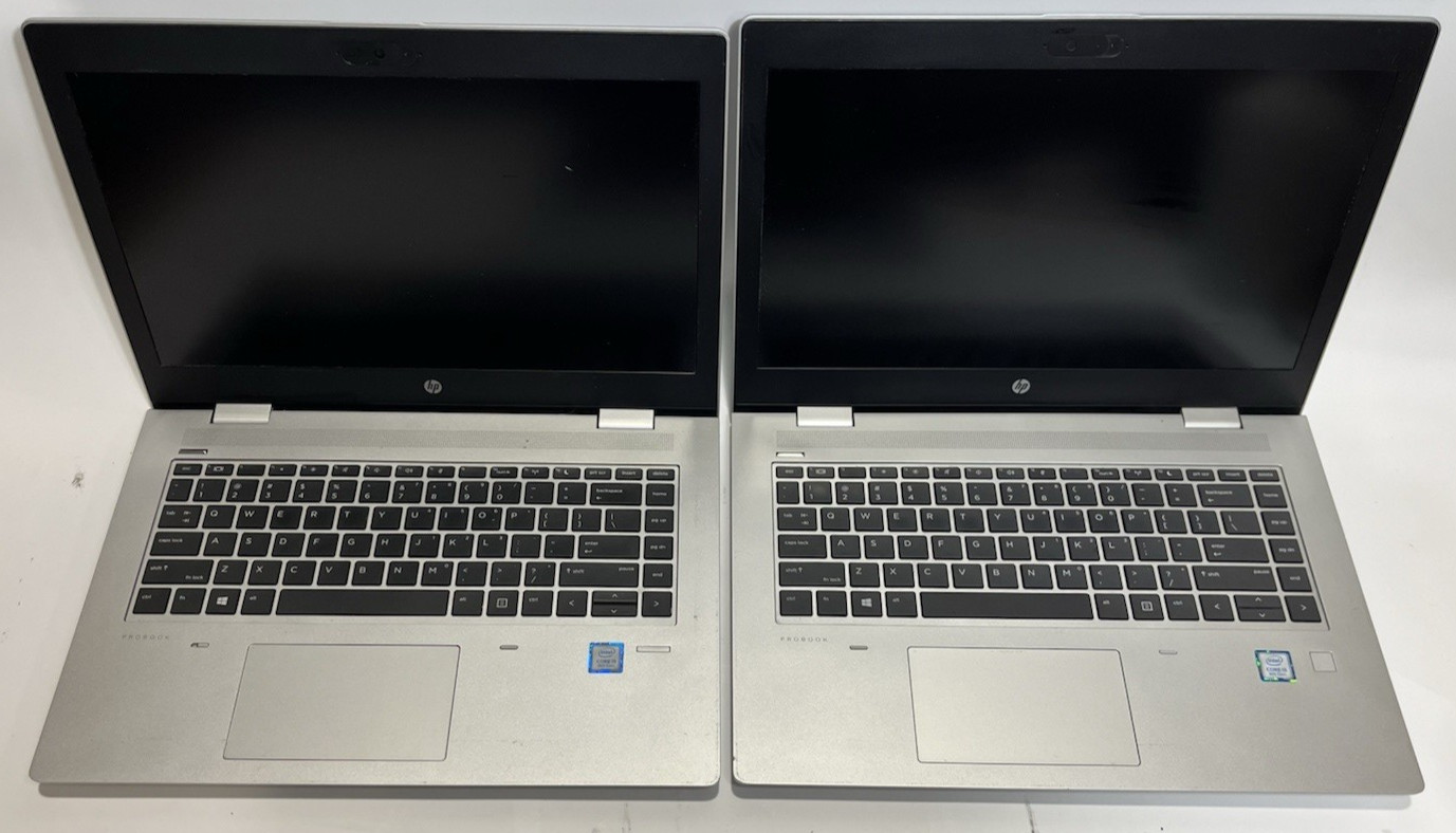 LOT OF 3 HP ProBook 640 G4 Laptop 14″ Core i5-8365U 1.60GHz – NO RAM / SSD -READ